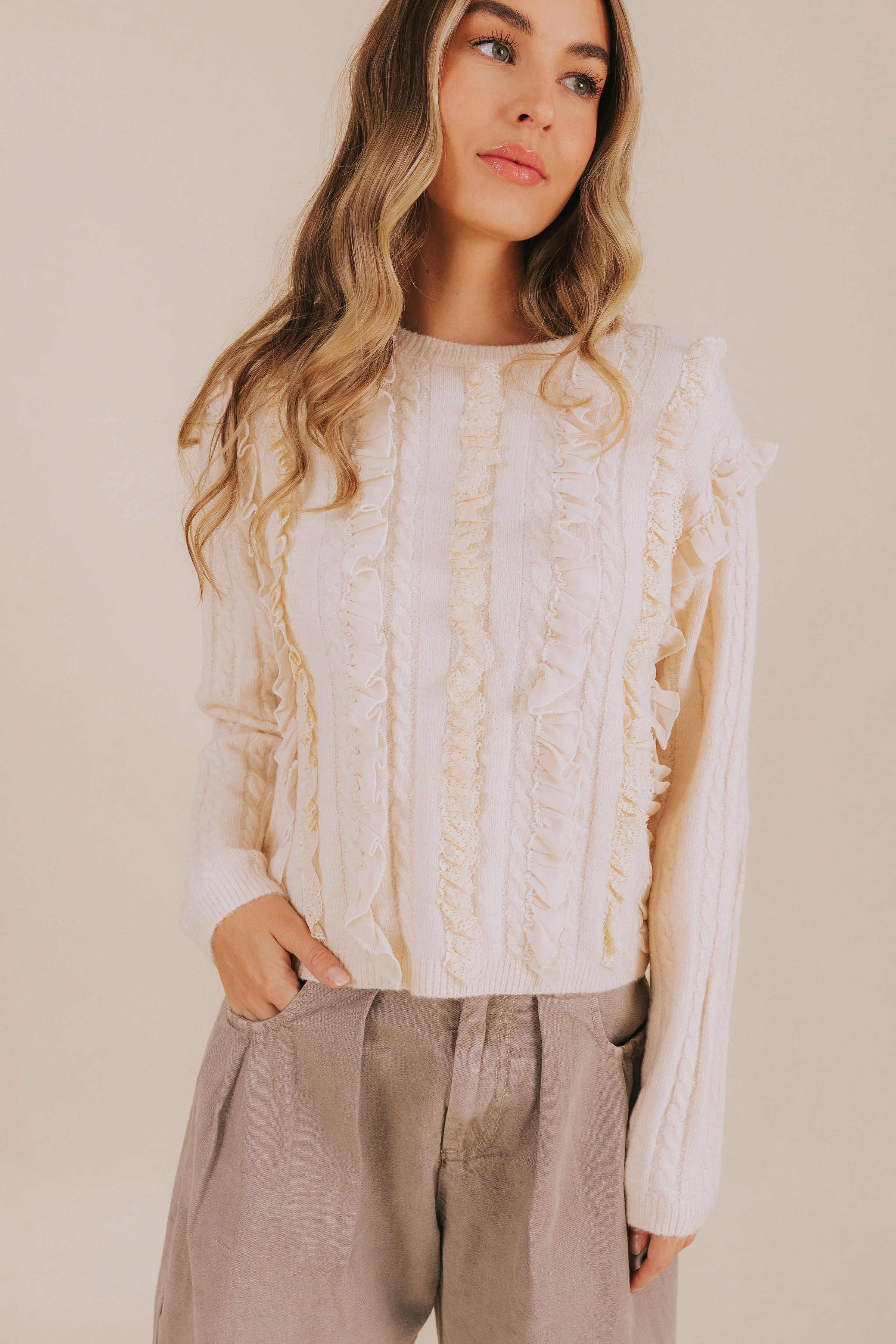 Lace And Grace Sweater