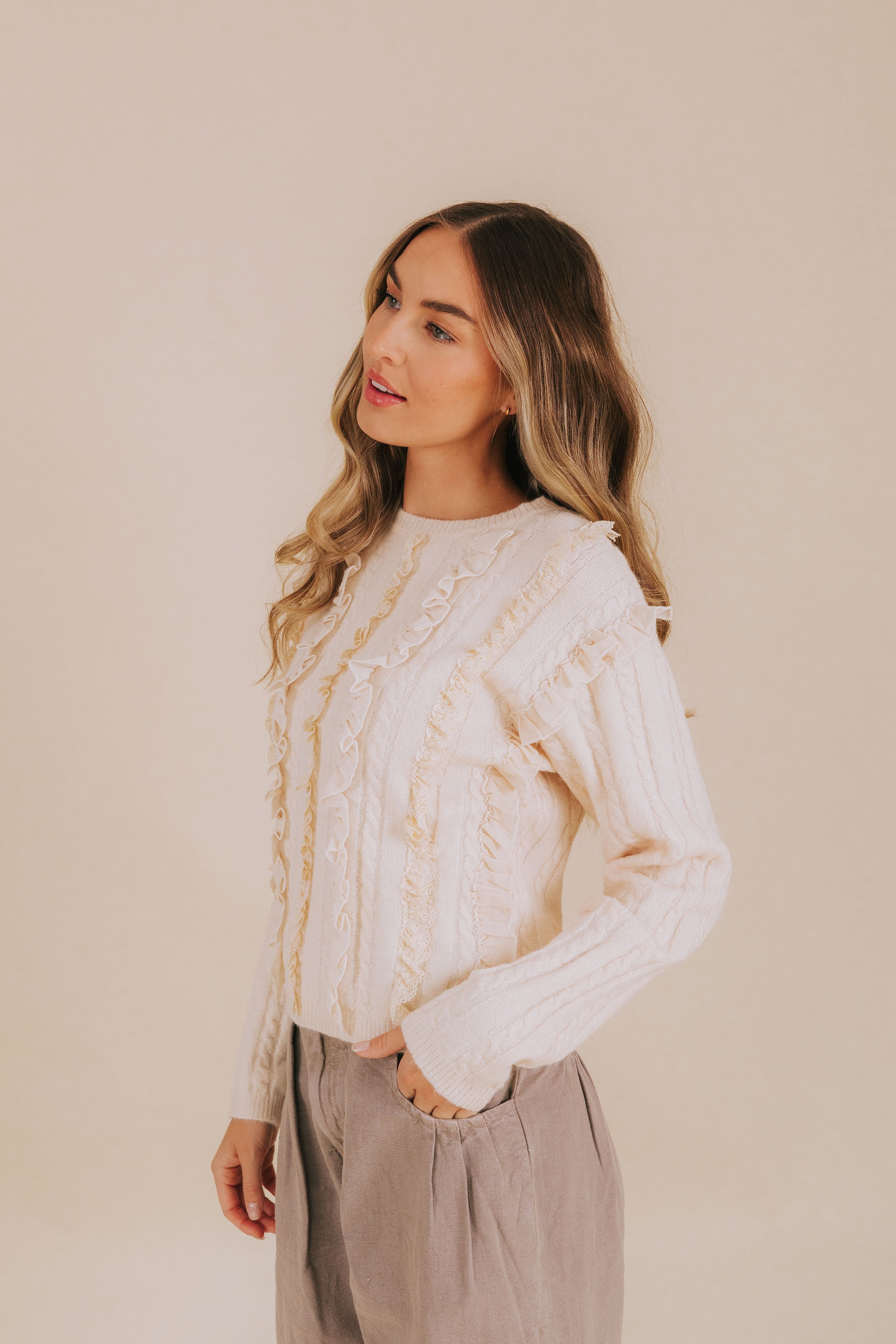 Lace And Grace Sweater