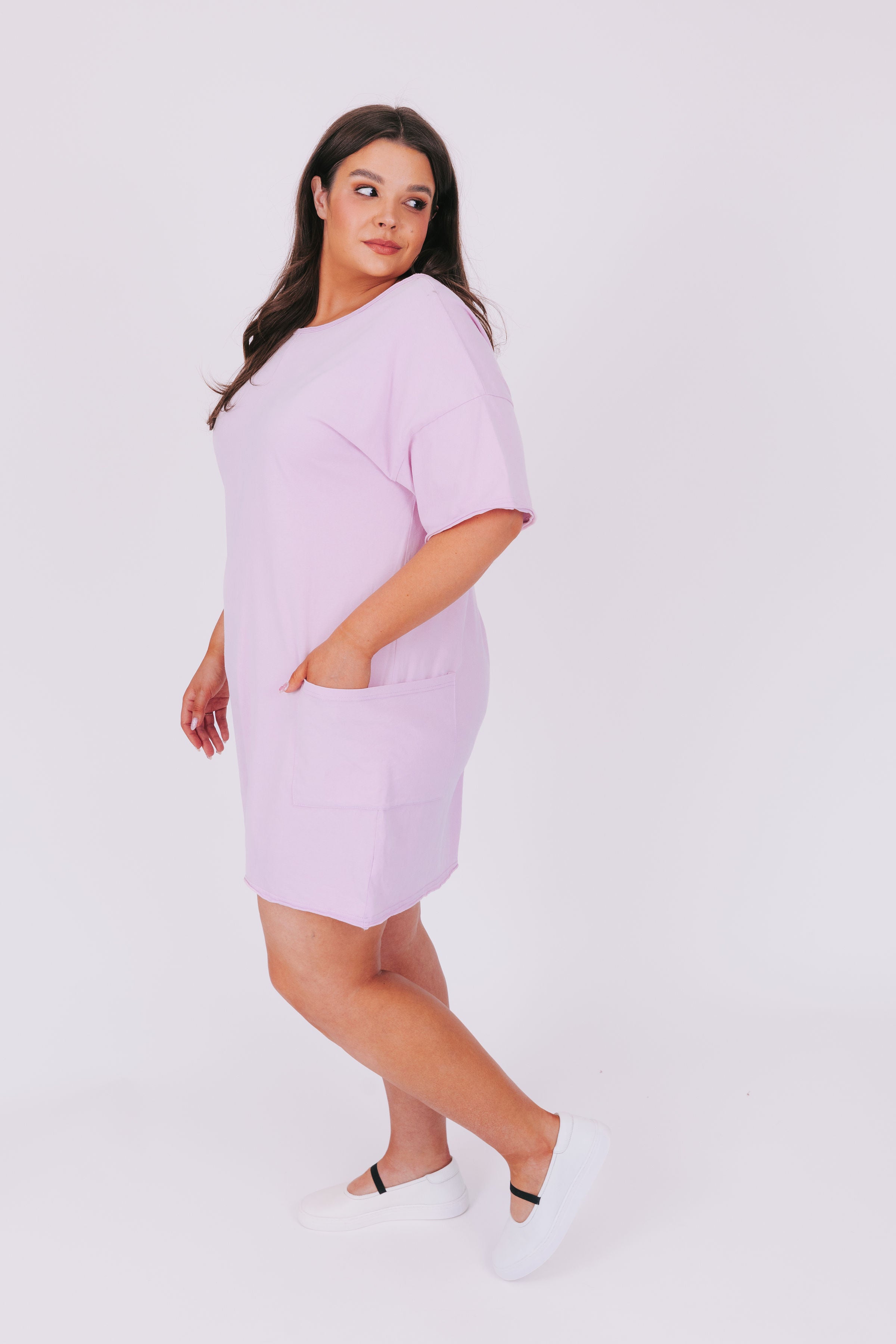 PLUS SIZE - Grape Bubblegum Romper