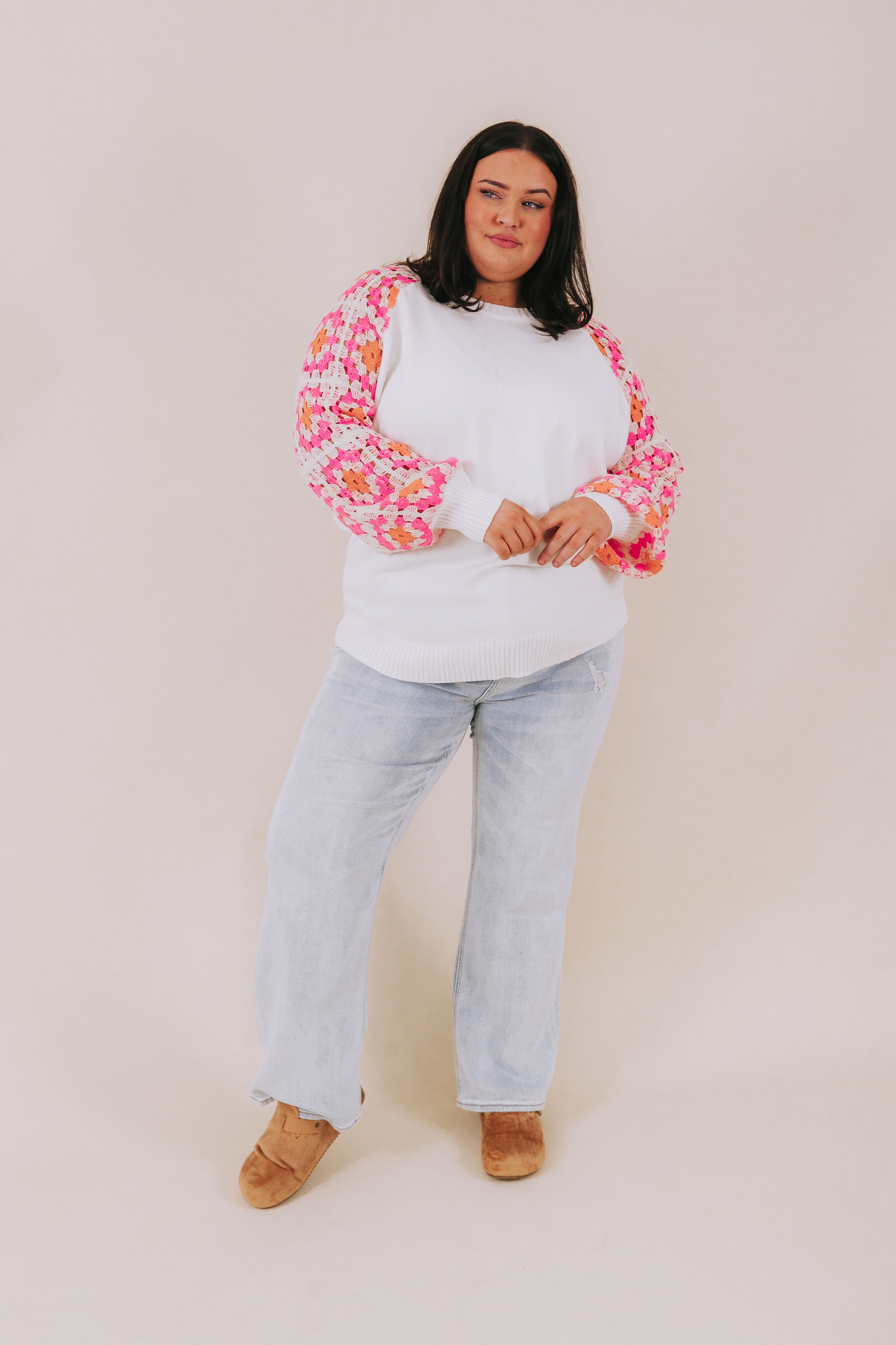 PLUS SIZE - Love Boldly Sweater