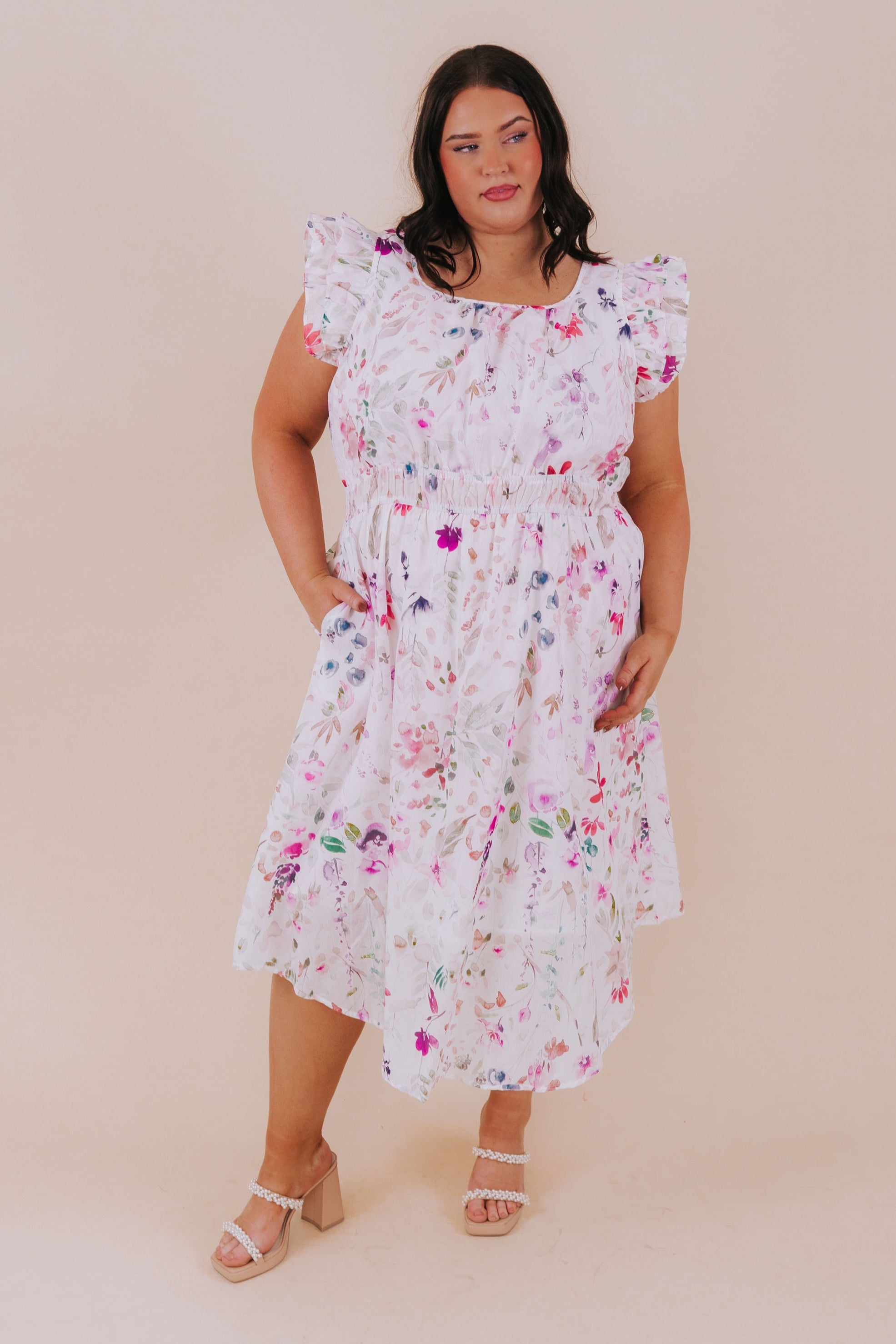 PLUS SIZE - Can't Hurry Love Dress