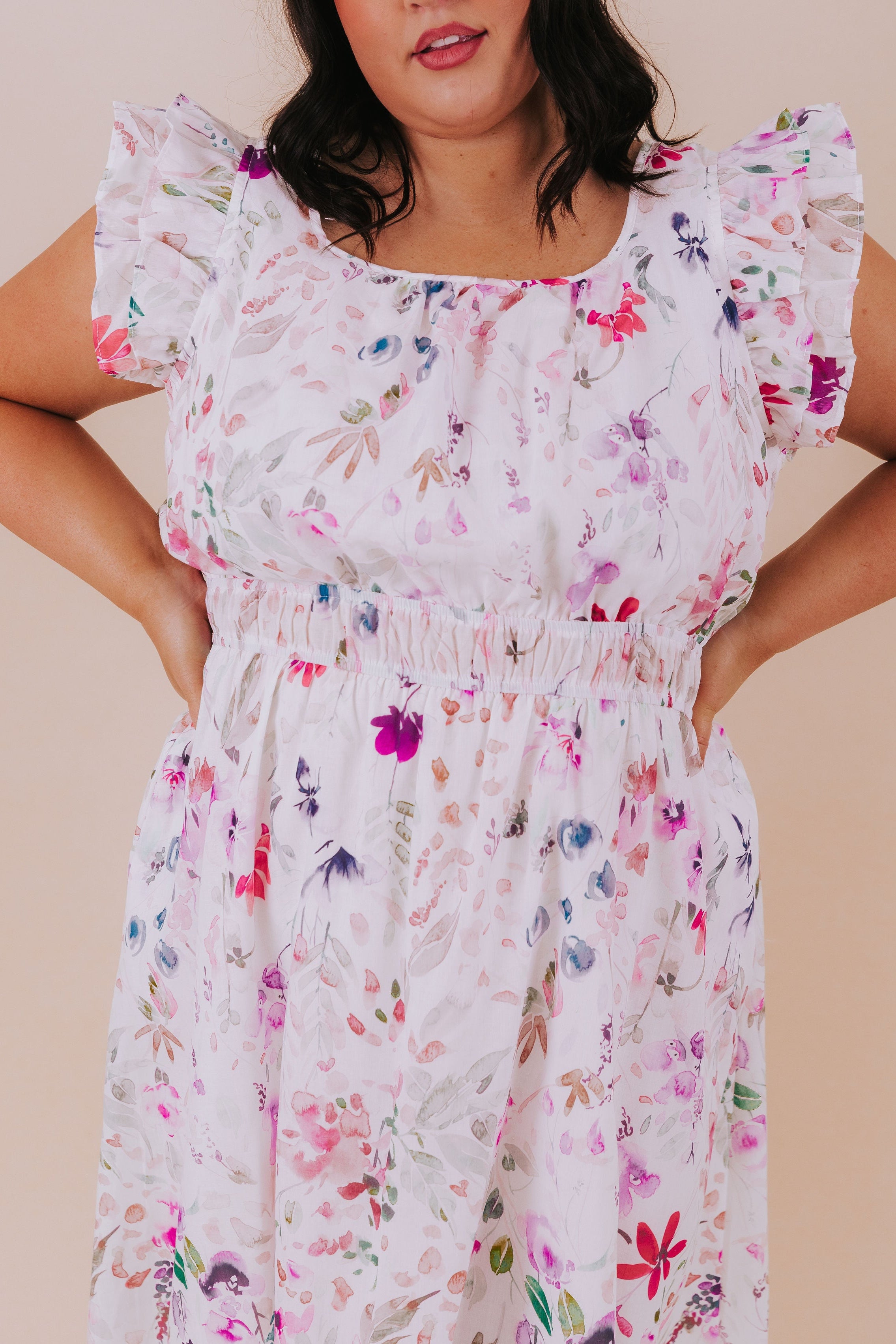 PLUS SIZE - Can't Hurry Love Dress