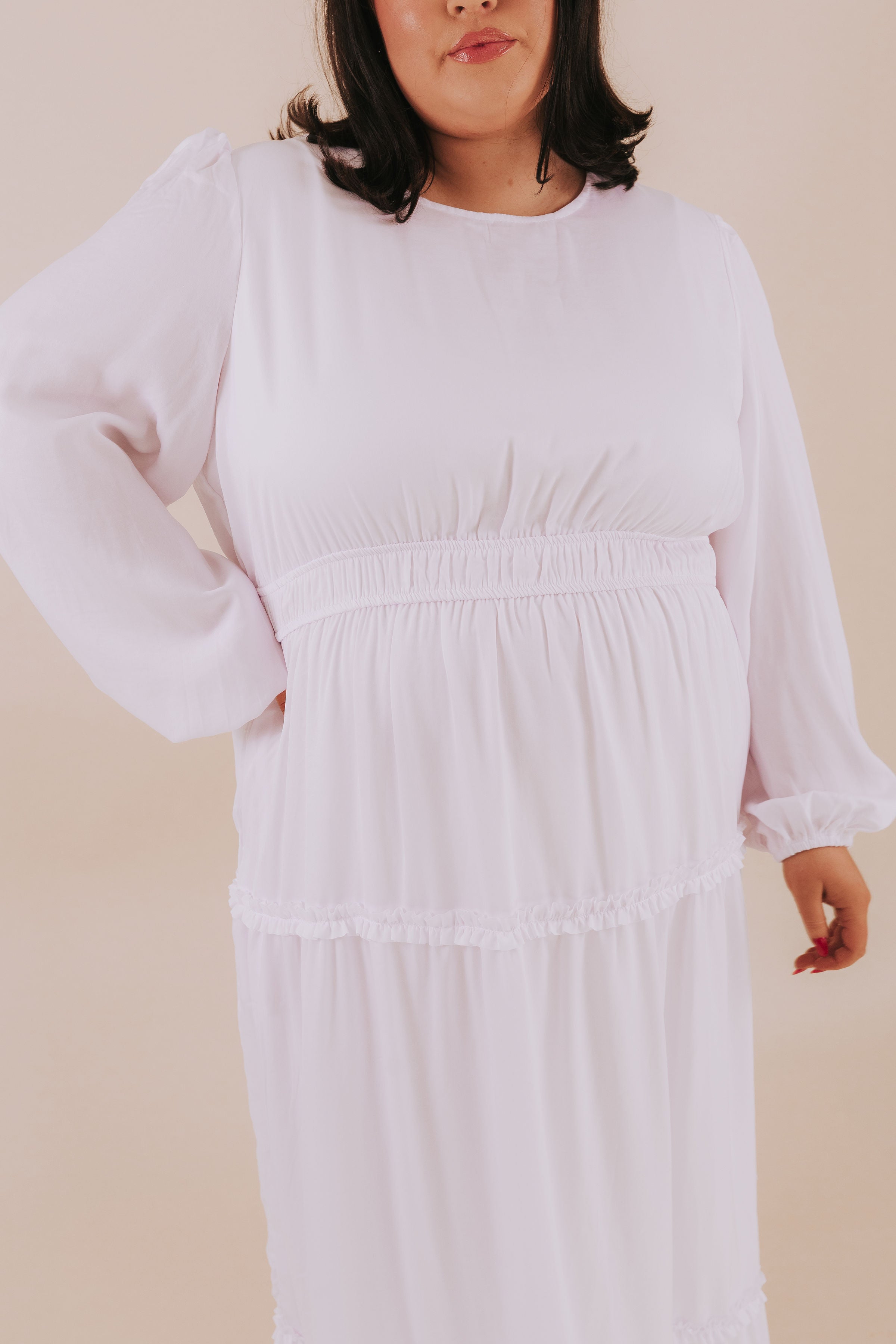 PLUS SIZE - The White: Monica