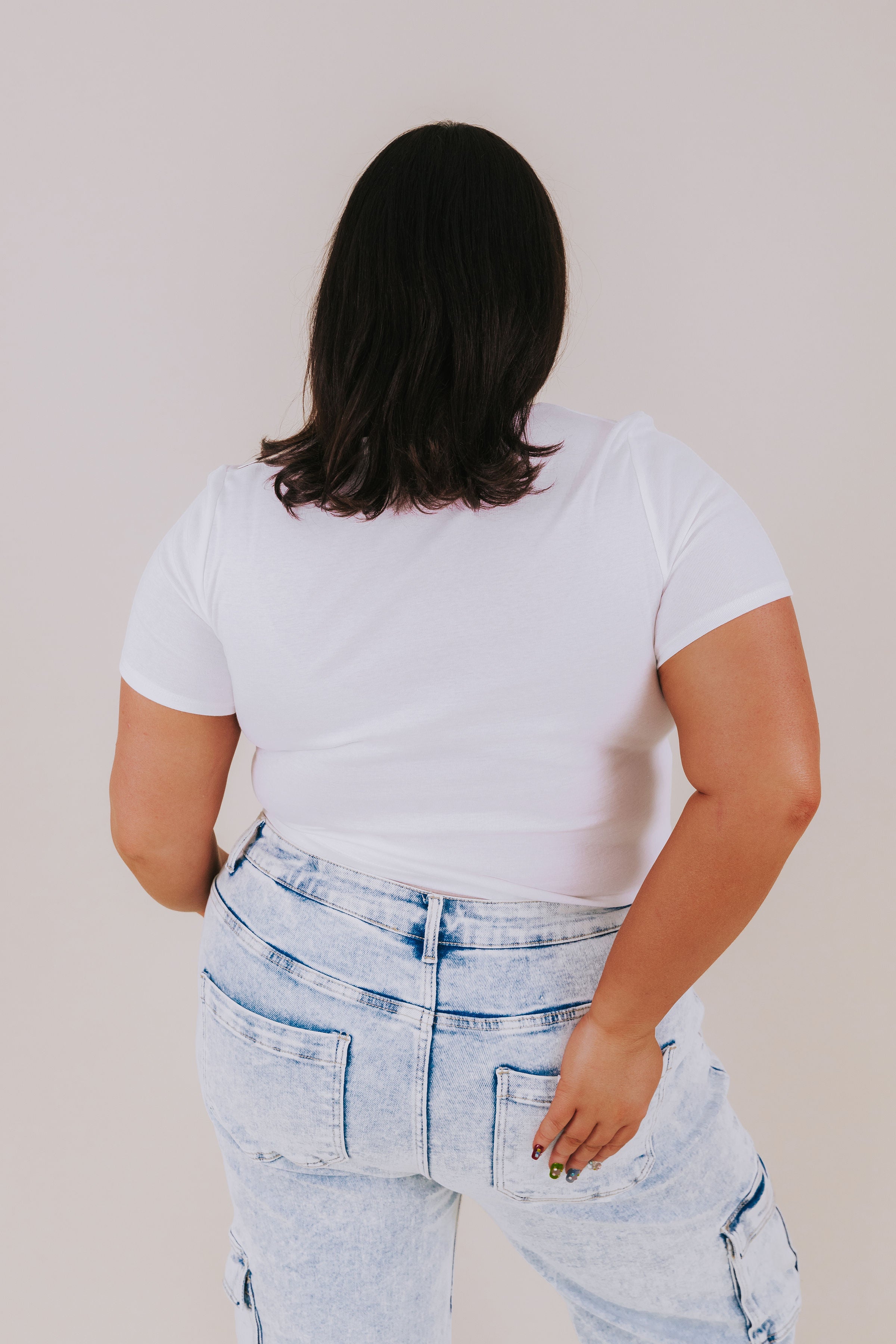 PLUS SIZE - Purity Tee