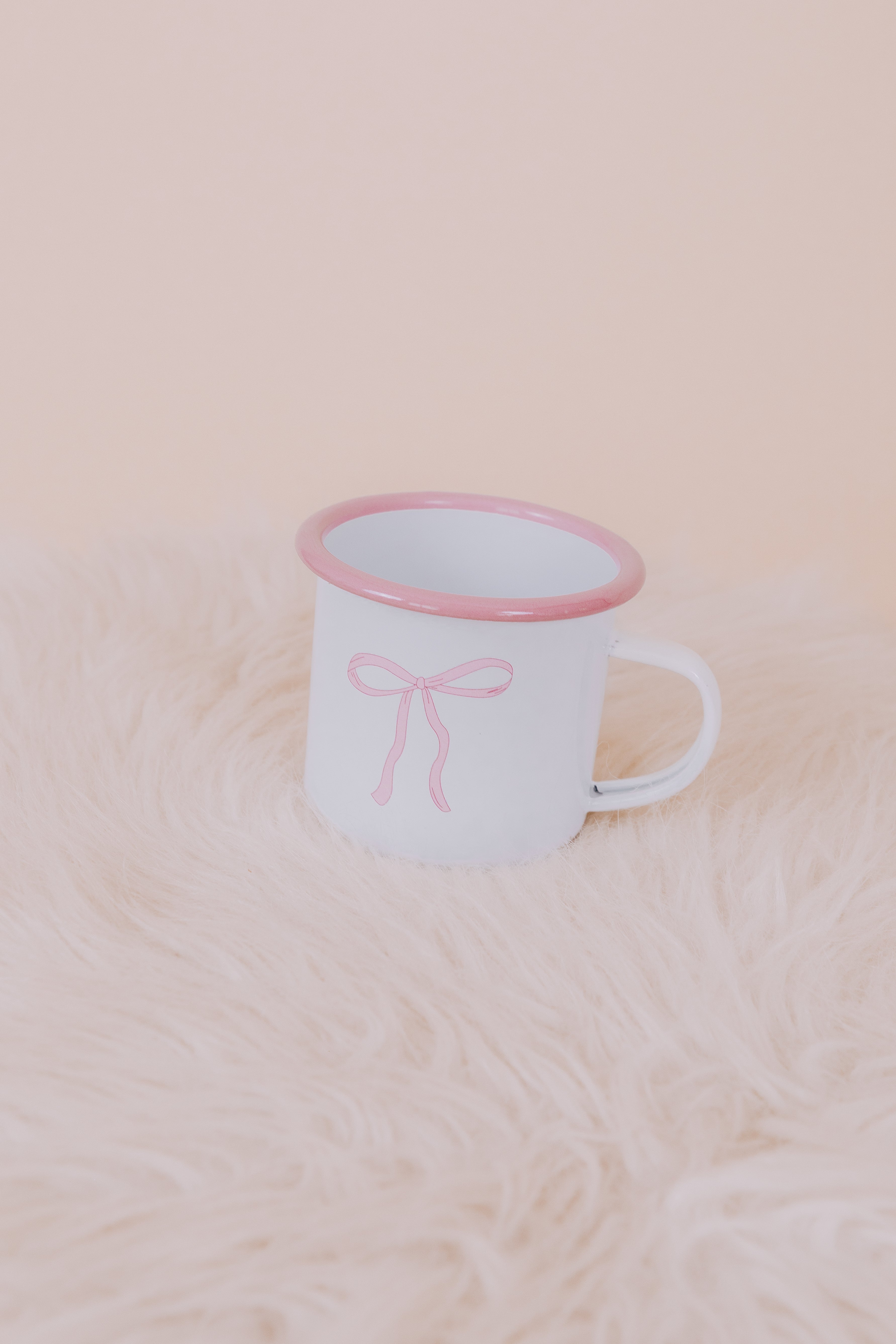 White Mug With Bow