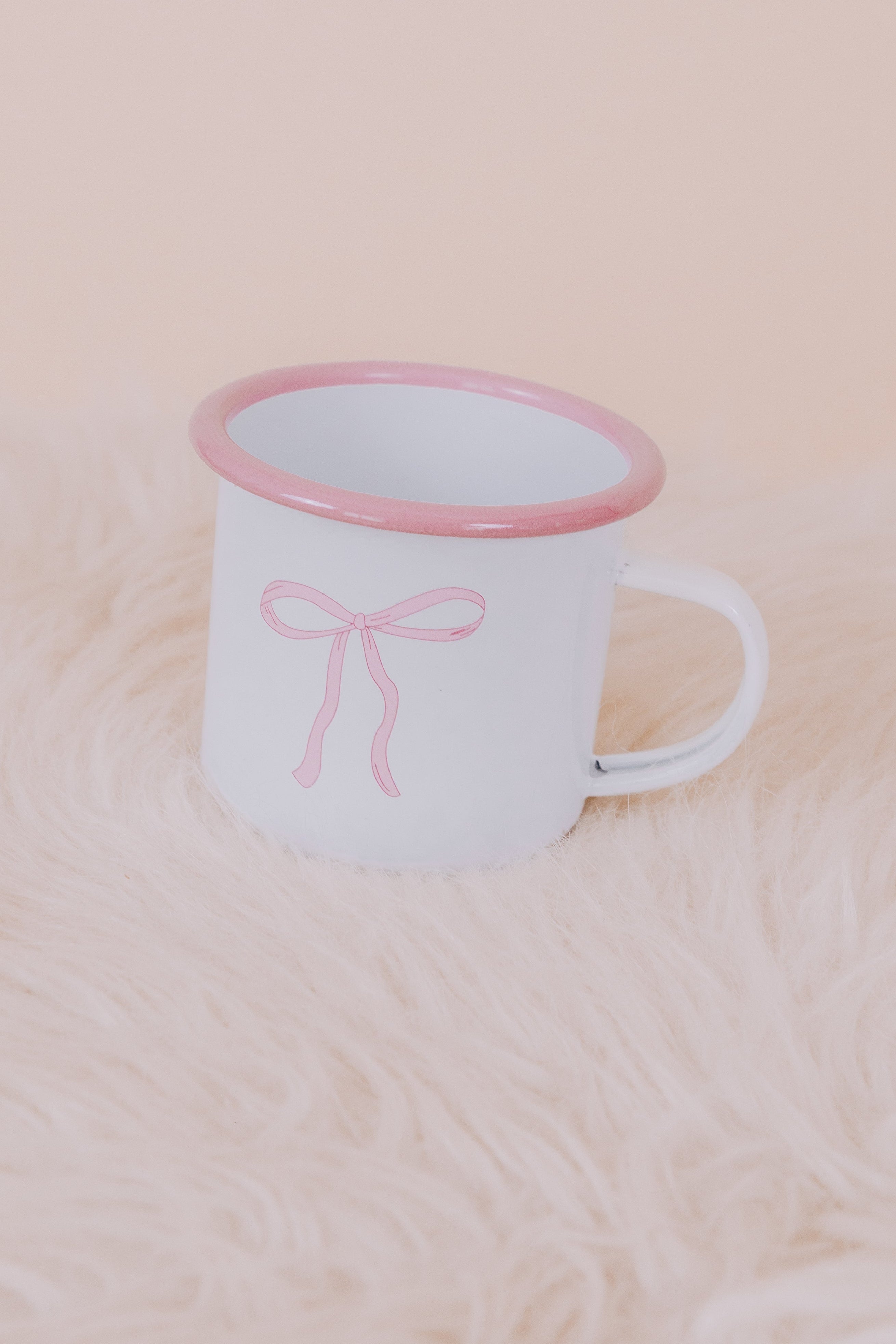 White Mug With Bow