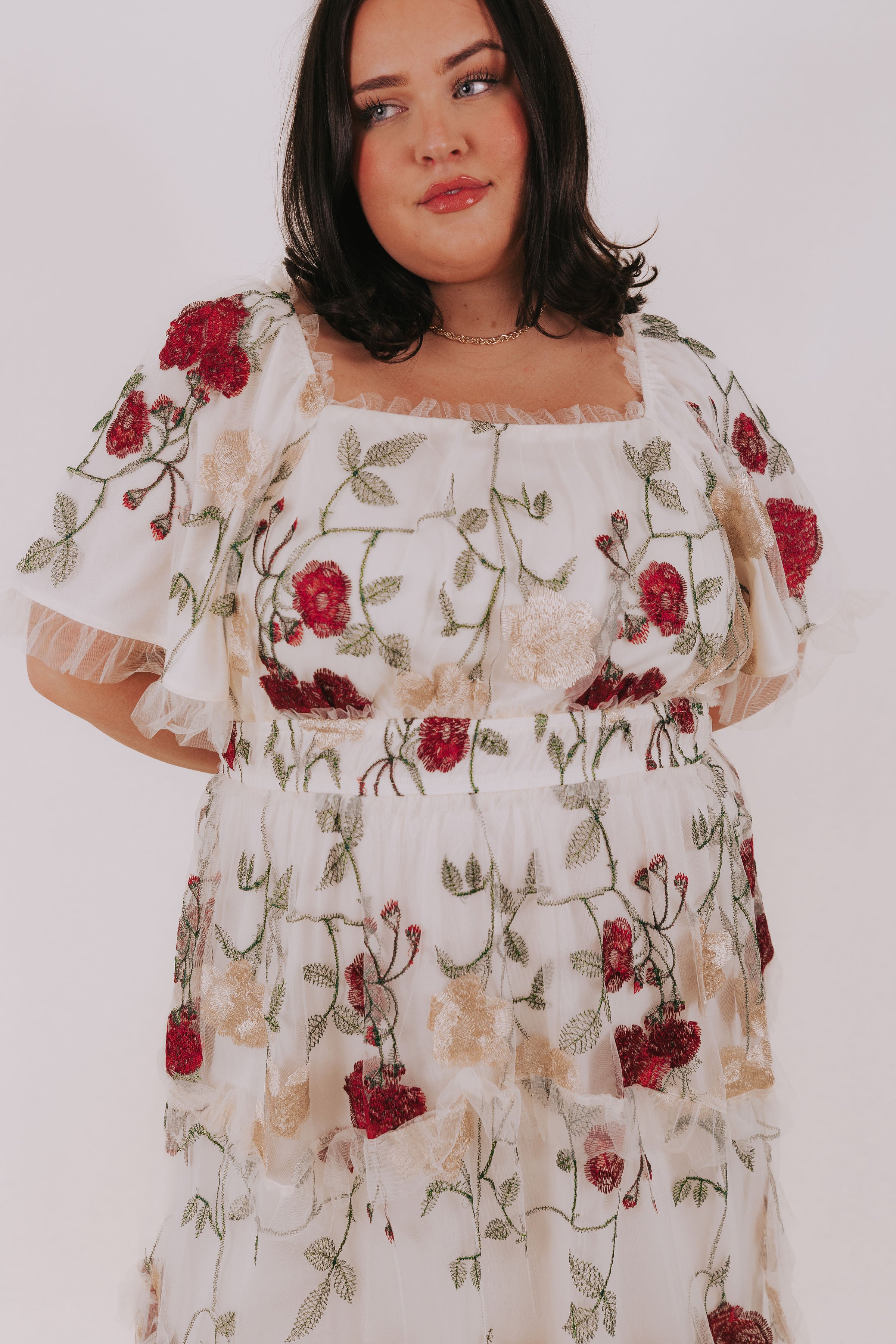 PLUS SIZE - Sweet Heart Of Yours Dress