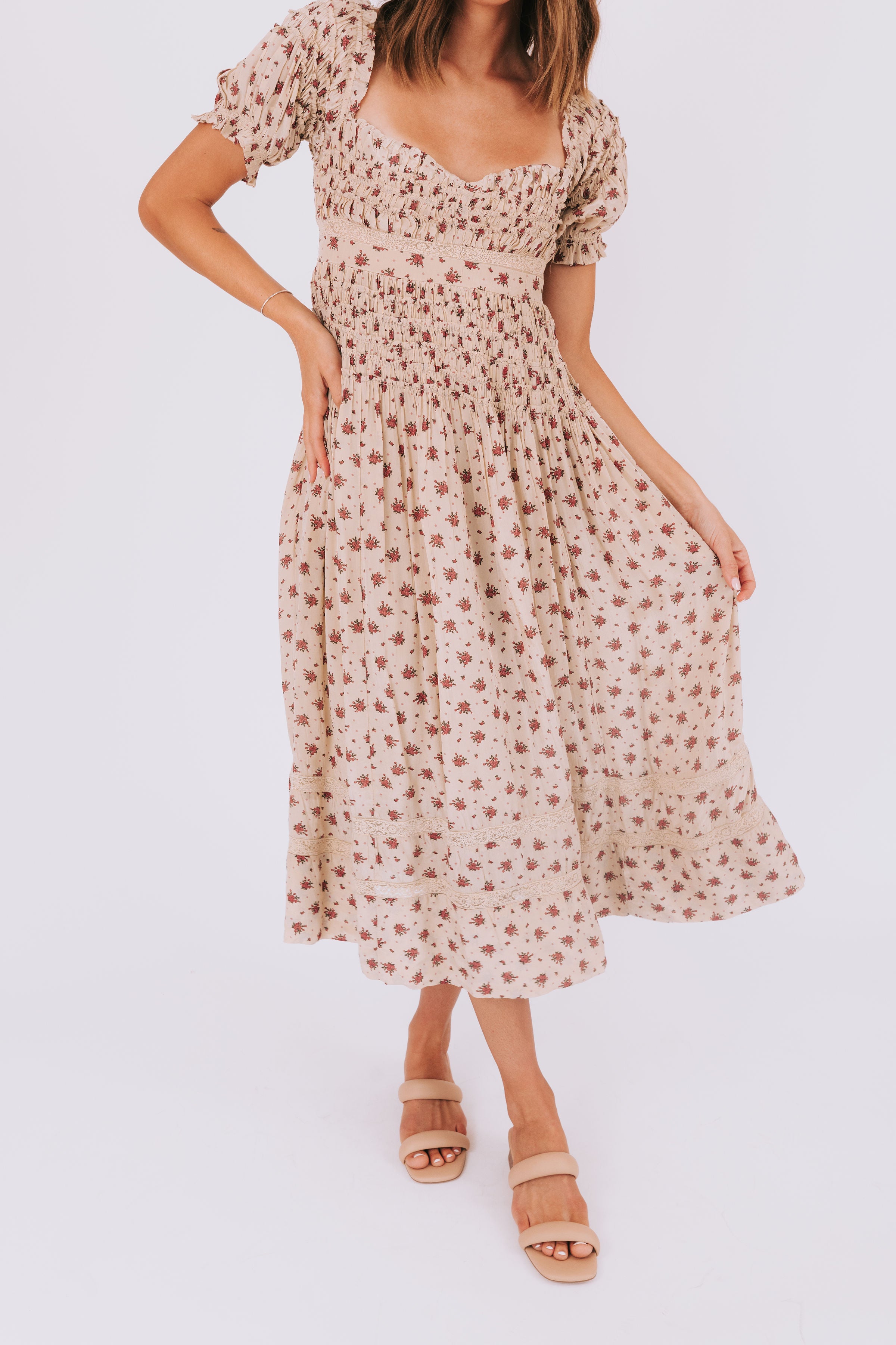 Free People Cognac Dress store