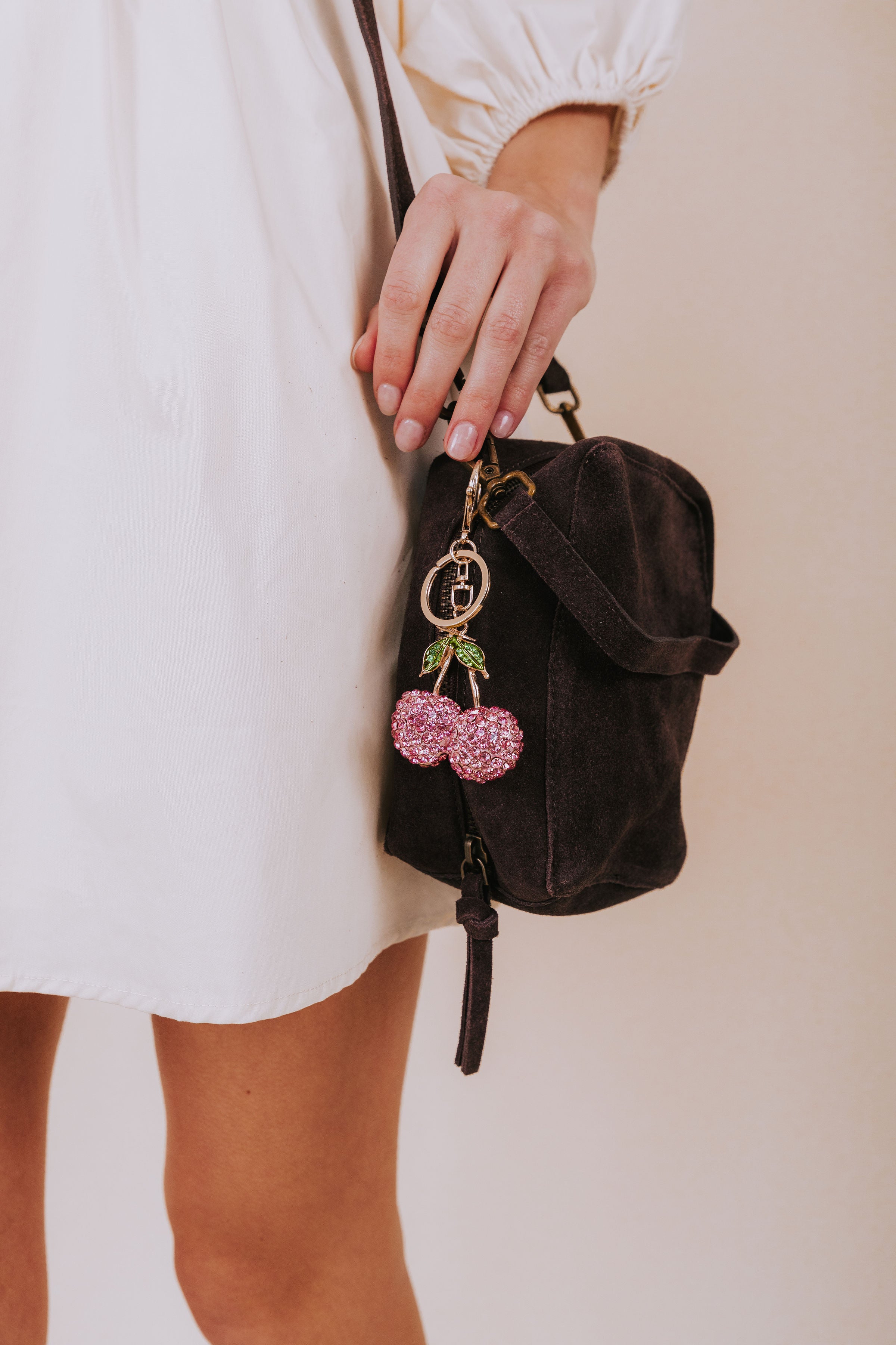 Picking Cherries Bag Charm