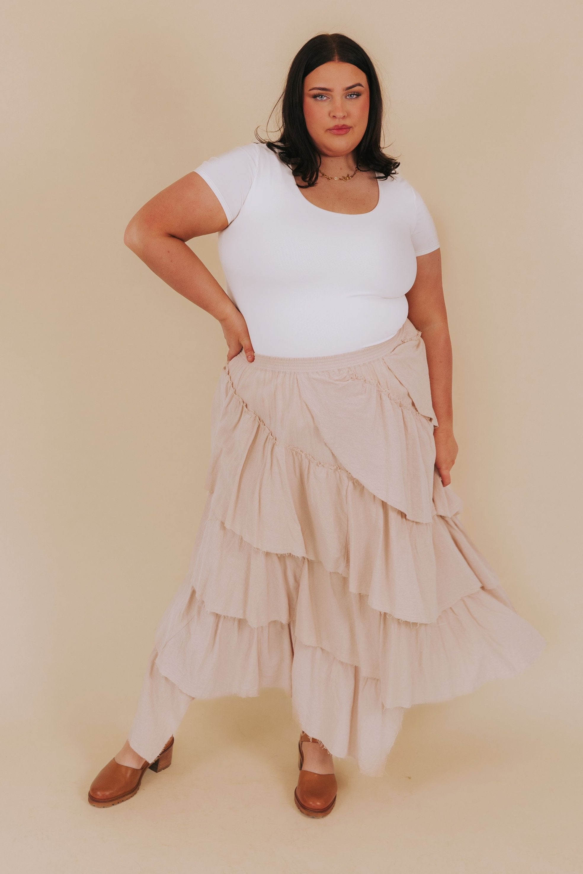 PLUS SIZE - Whimsical Voyage Skirt