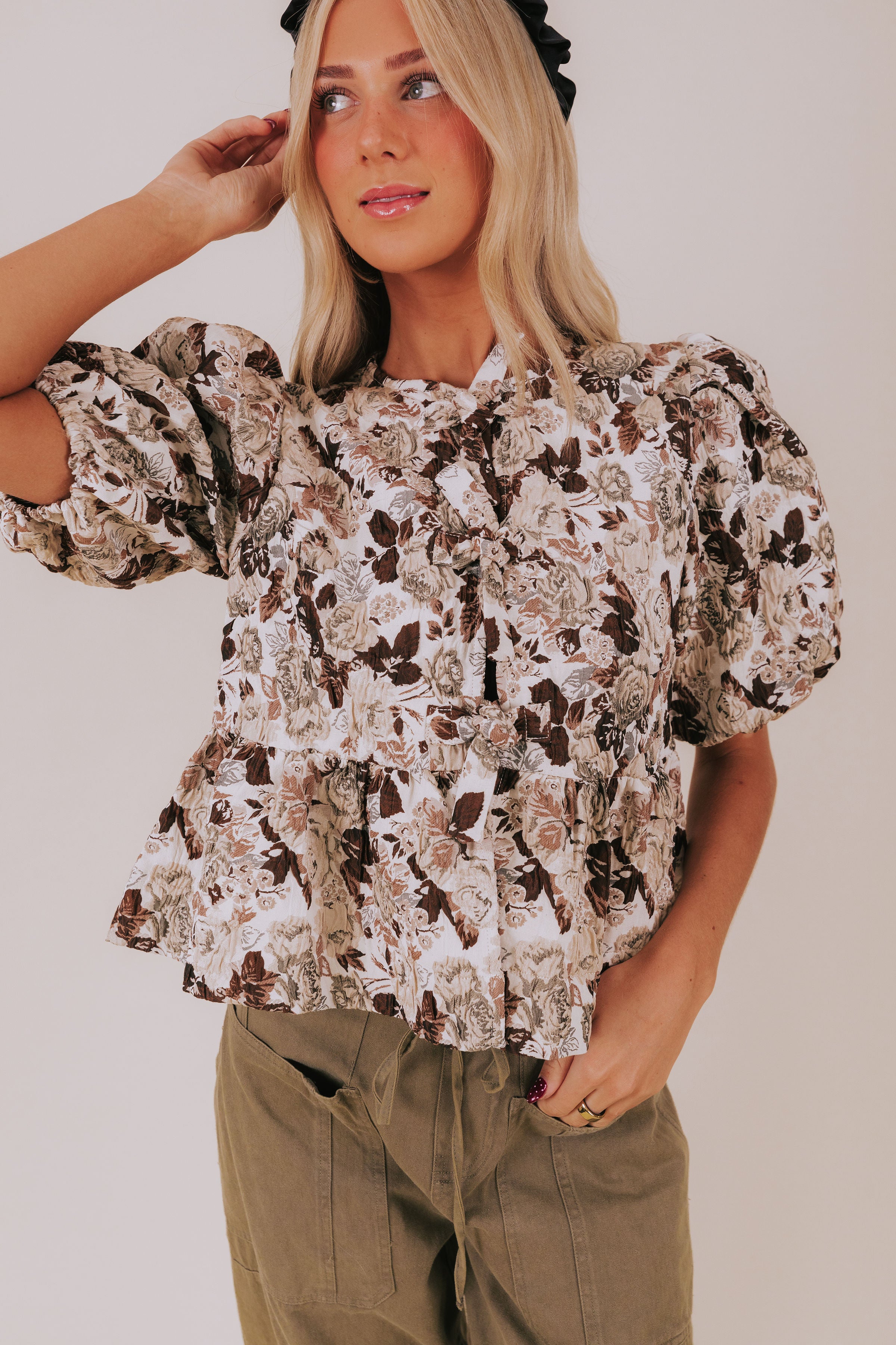 Falling In Florals Top