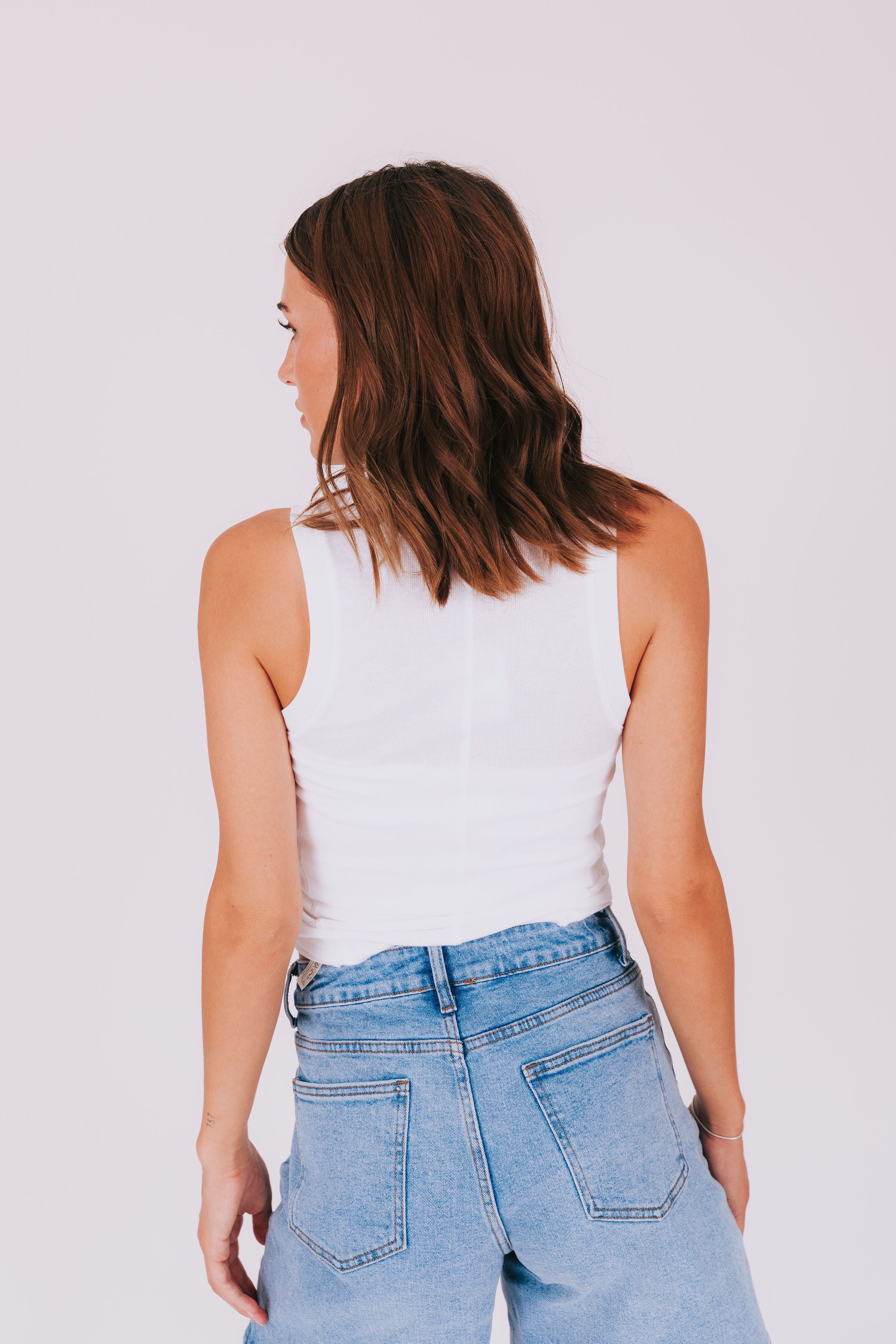 FREE PEOPLE - U-Neck Tank