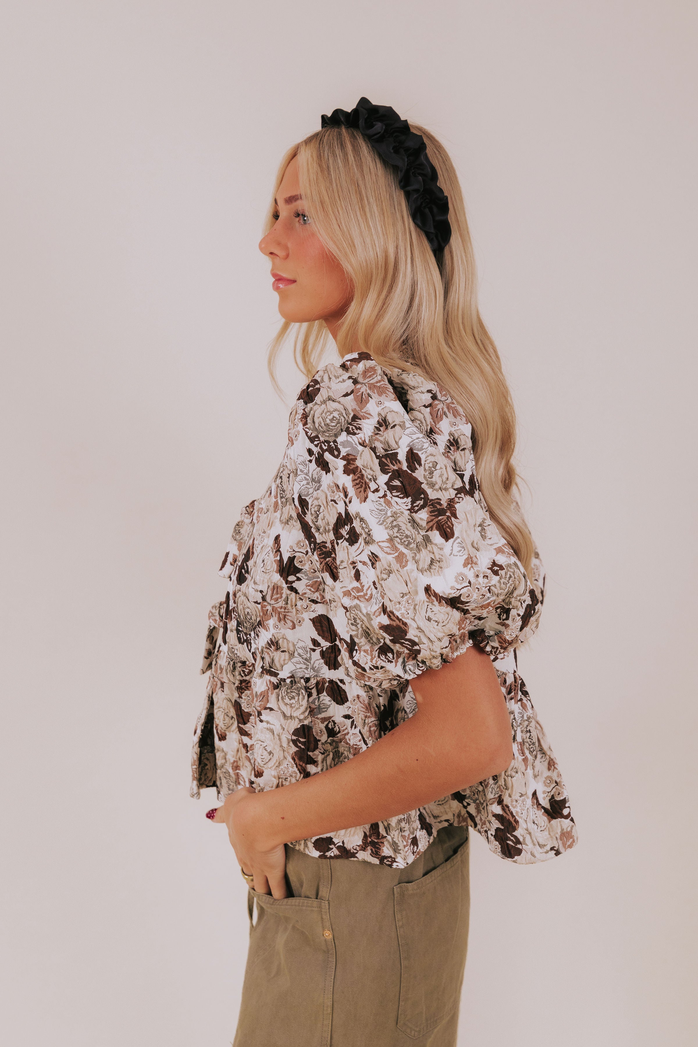 Falling In Florals Top