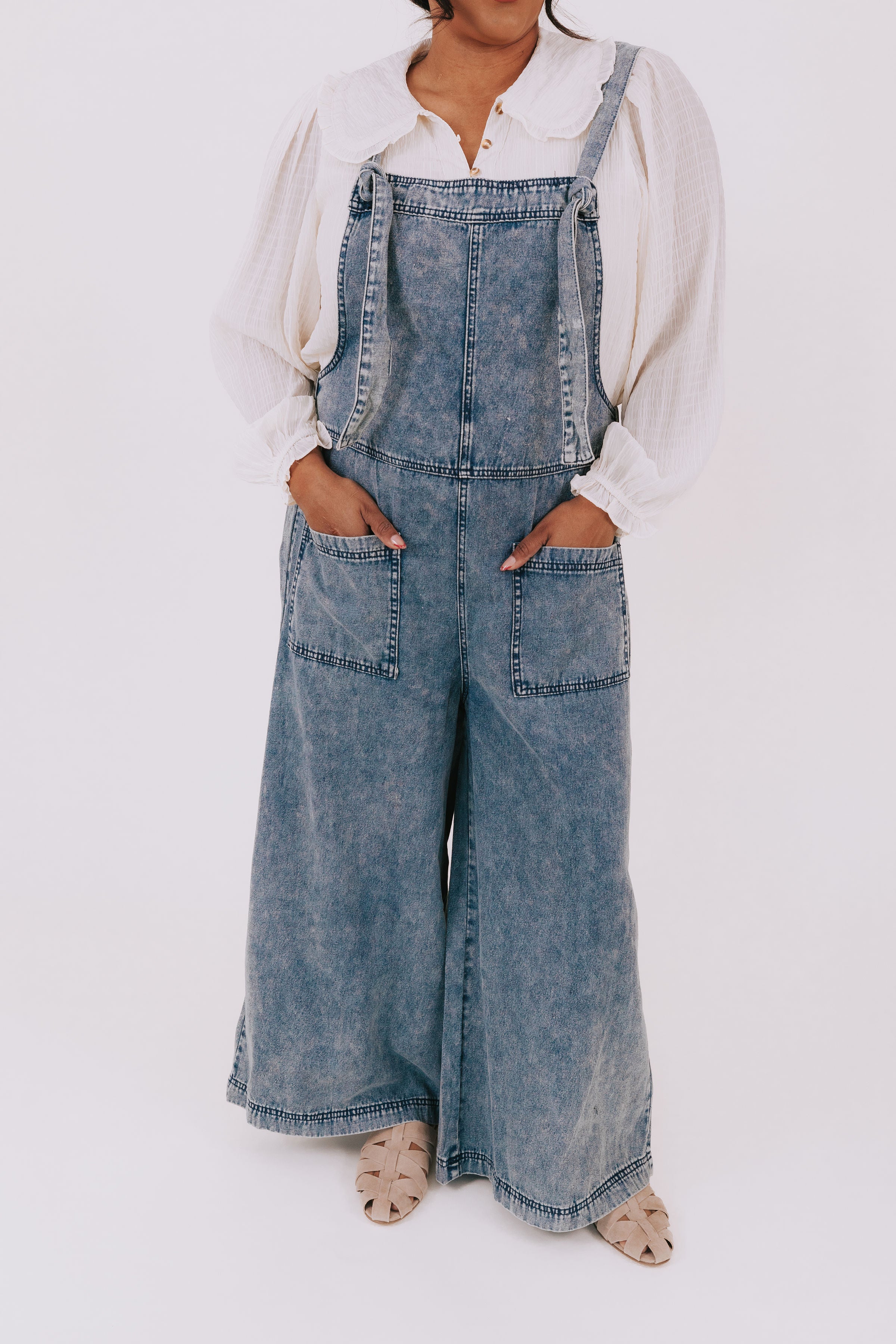 PLUS SIZE - Just Another Day Overalls