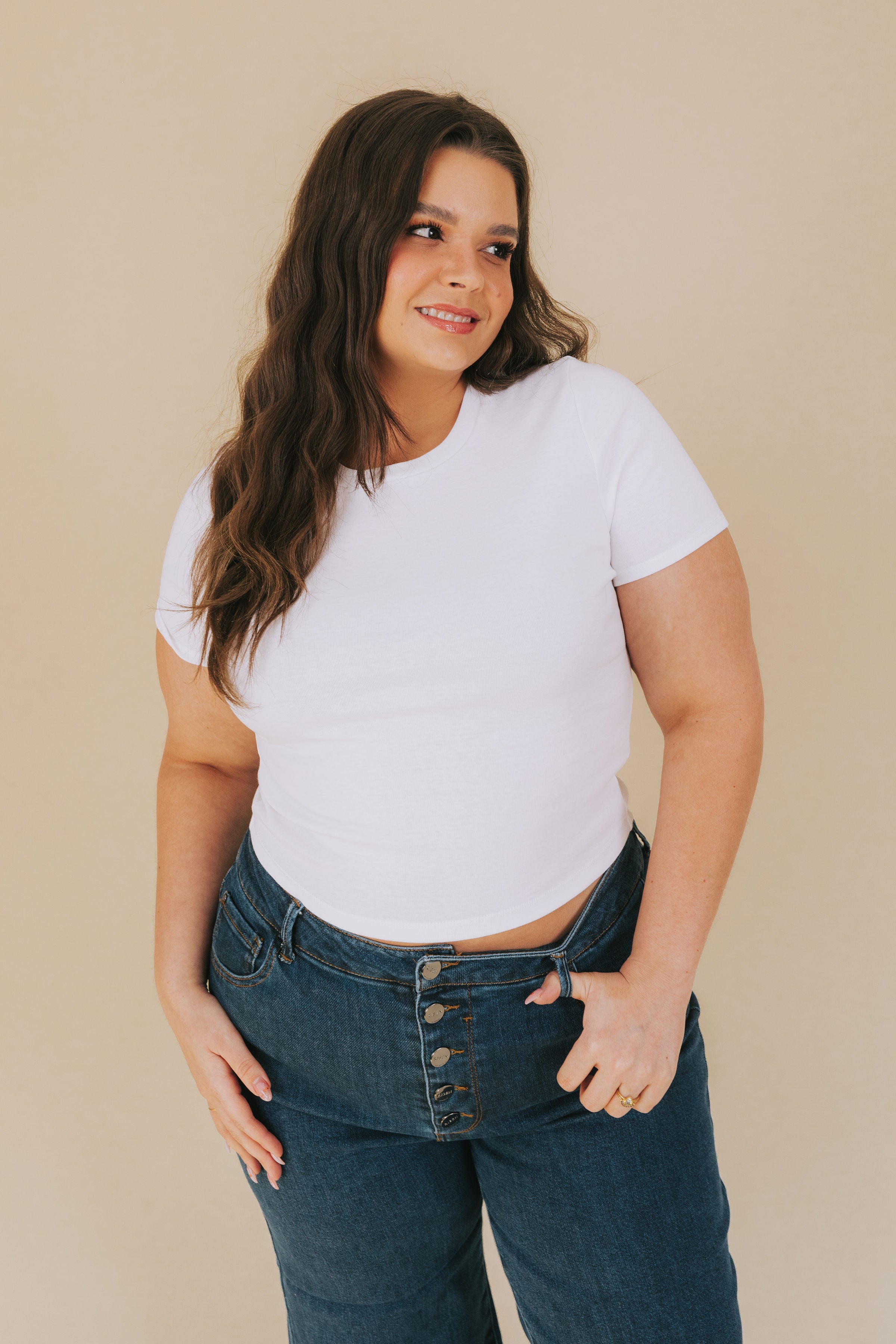 PLUS SIZE - Purity Tee