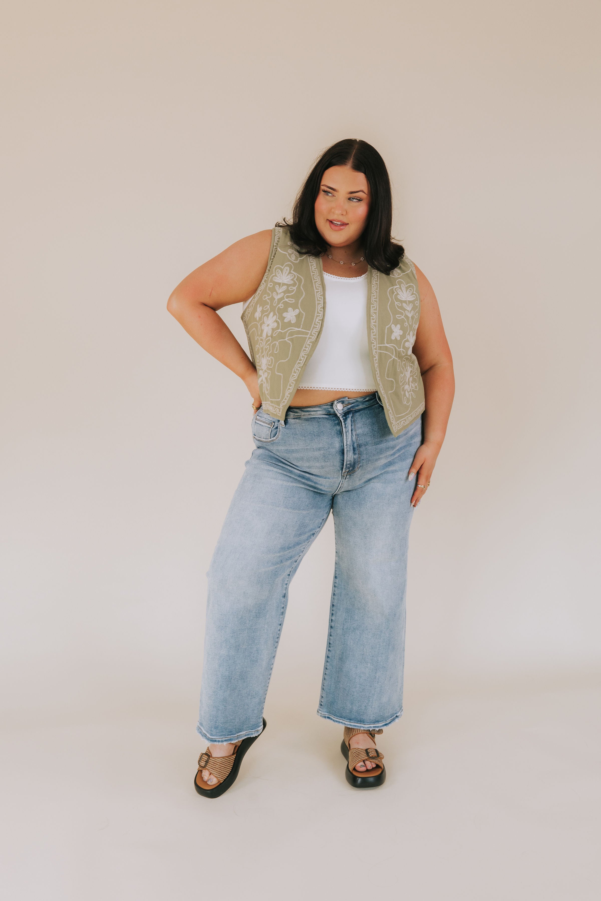 PLUS SIZE - Slow It Down Vest