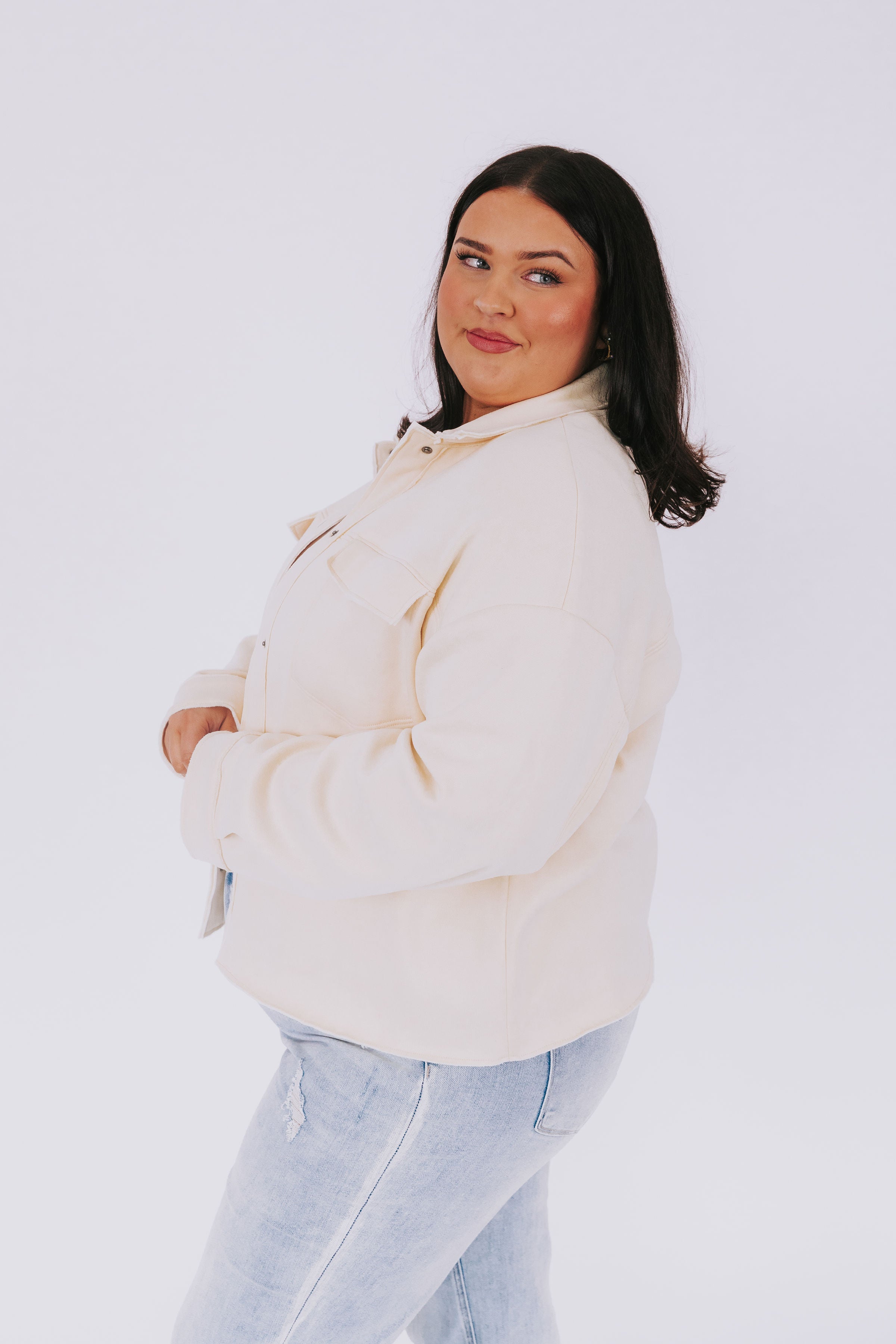 PLUS SIZE - Don't Worry Top