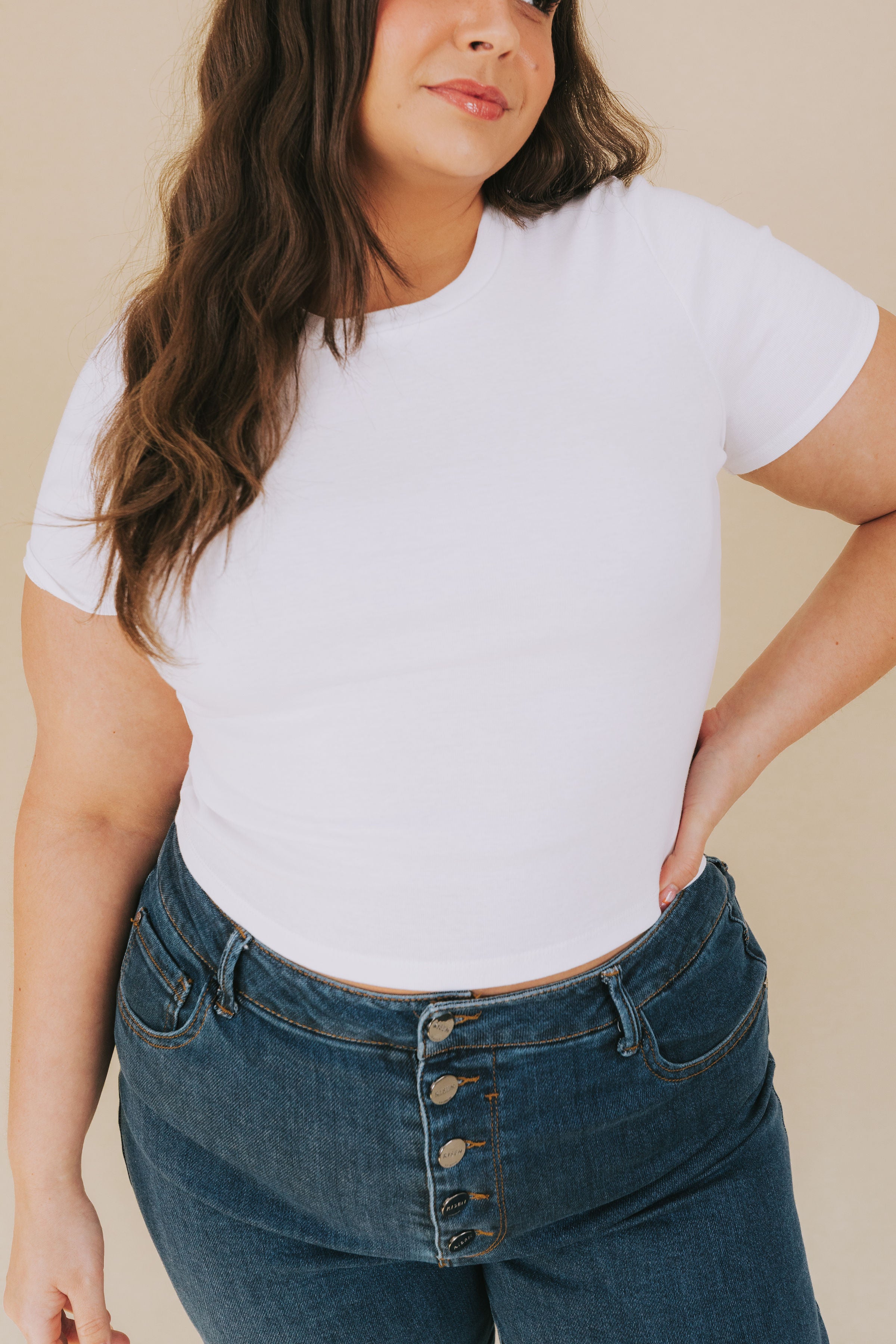 PLUS SIZE - Purity Tee