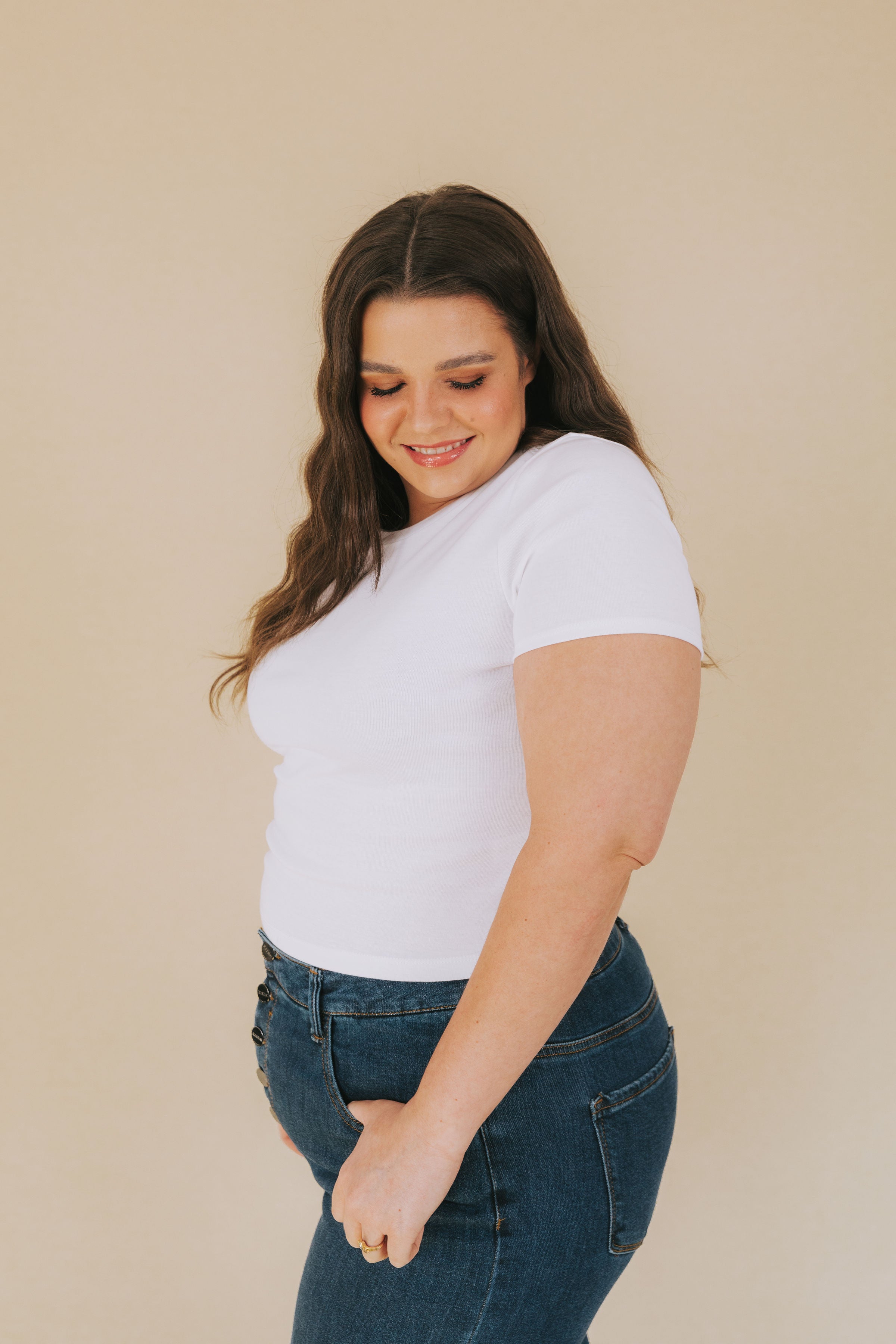 PLUS SIZE - Purity Tee