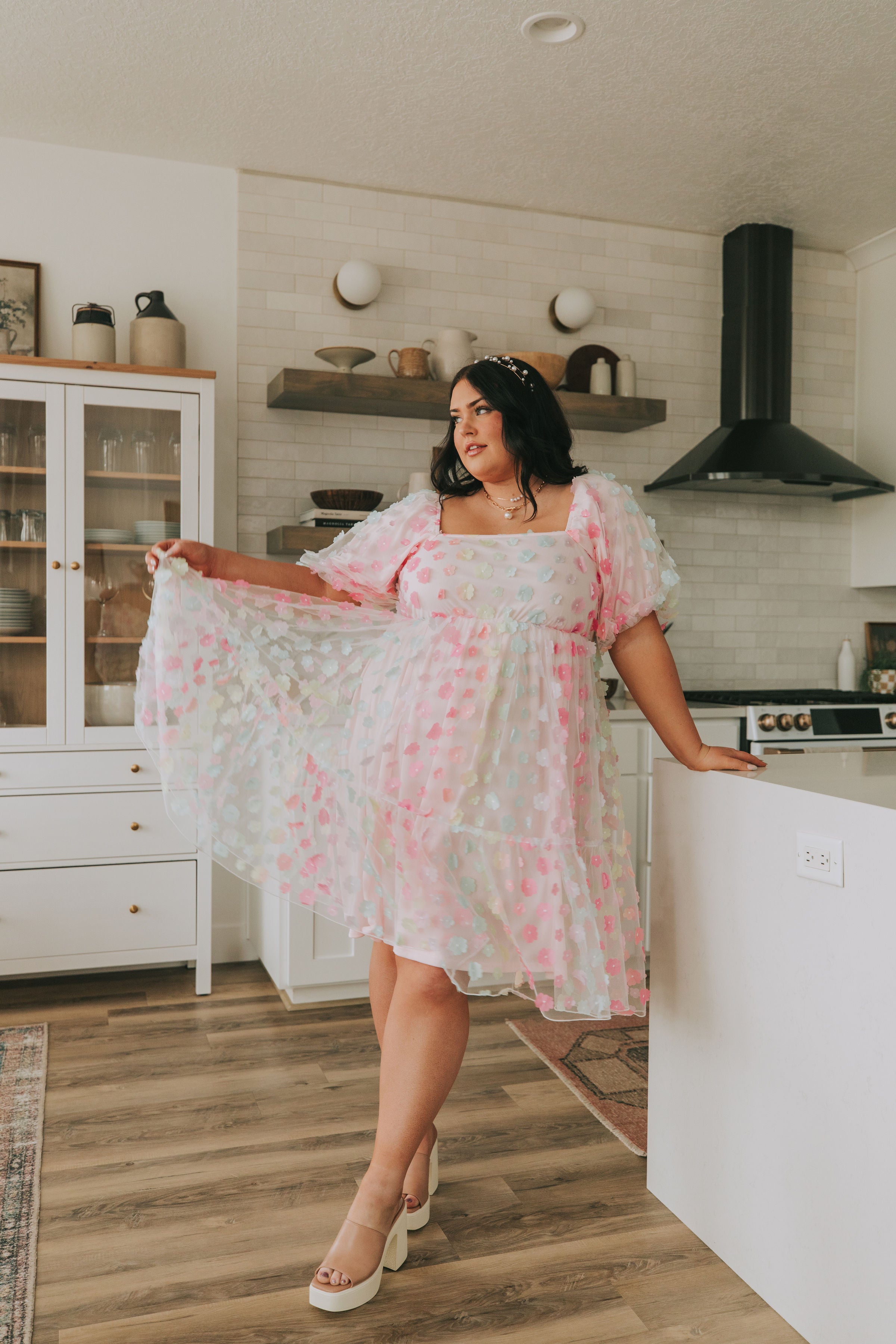 Petal pink clearance plus size dresses