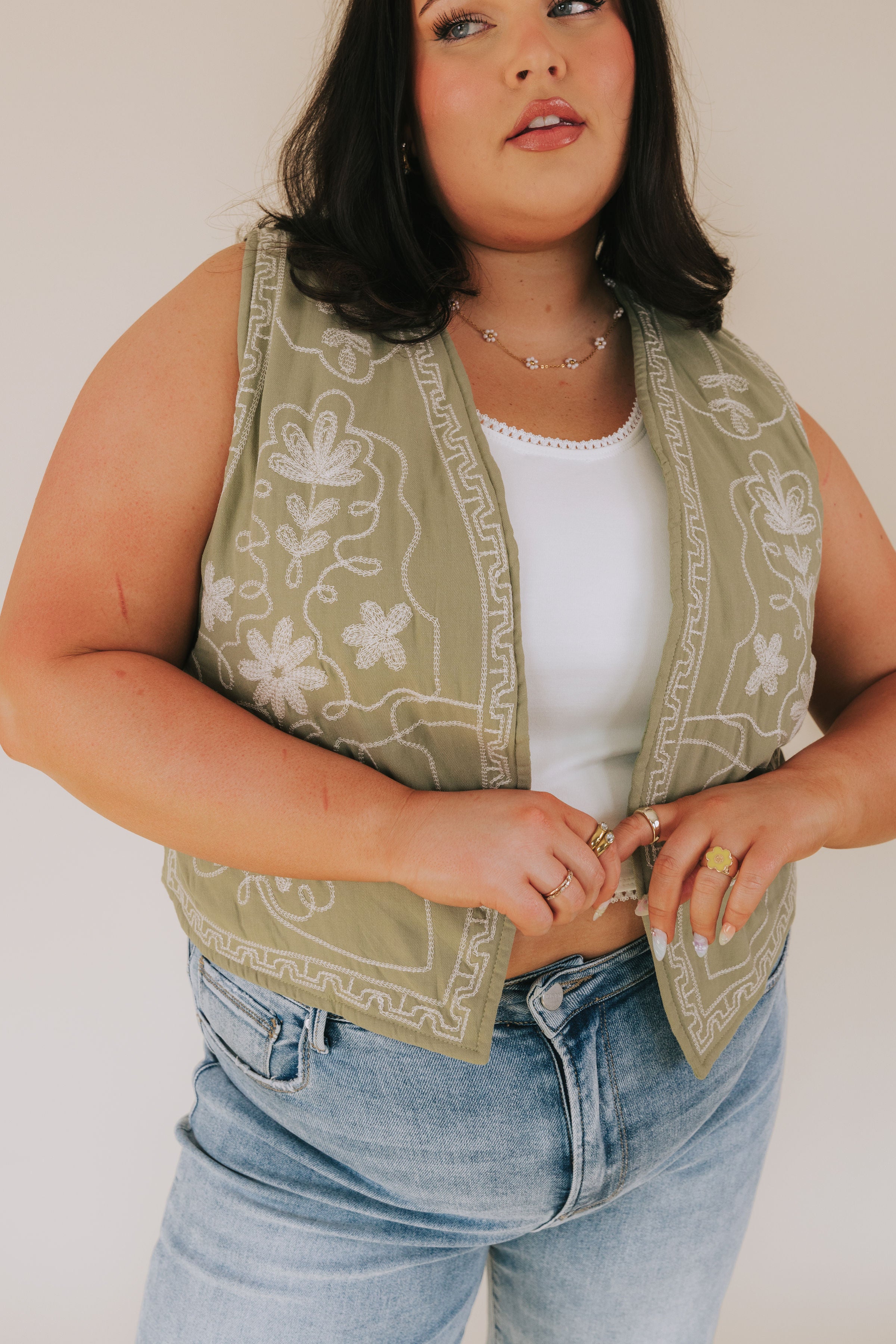 PLUS SIZE - Slow It Down Vest