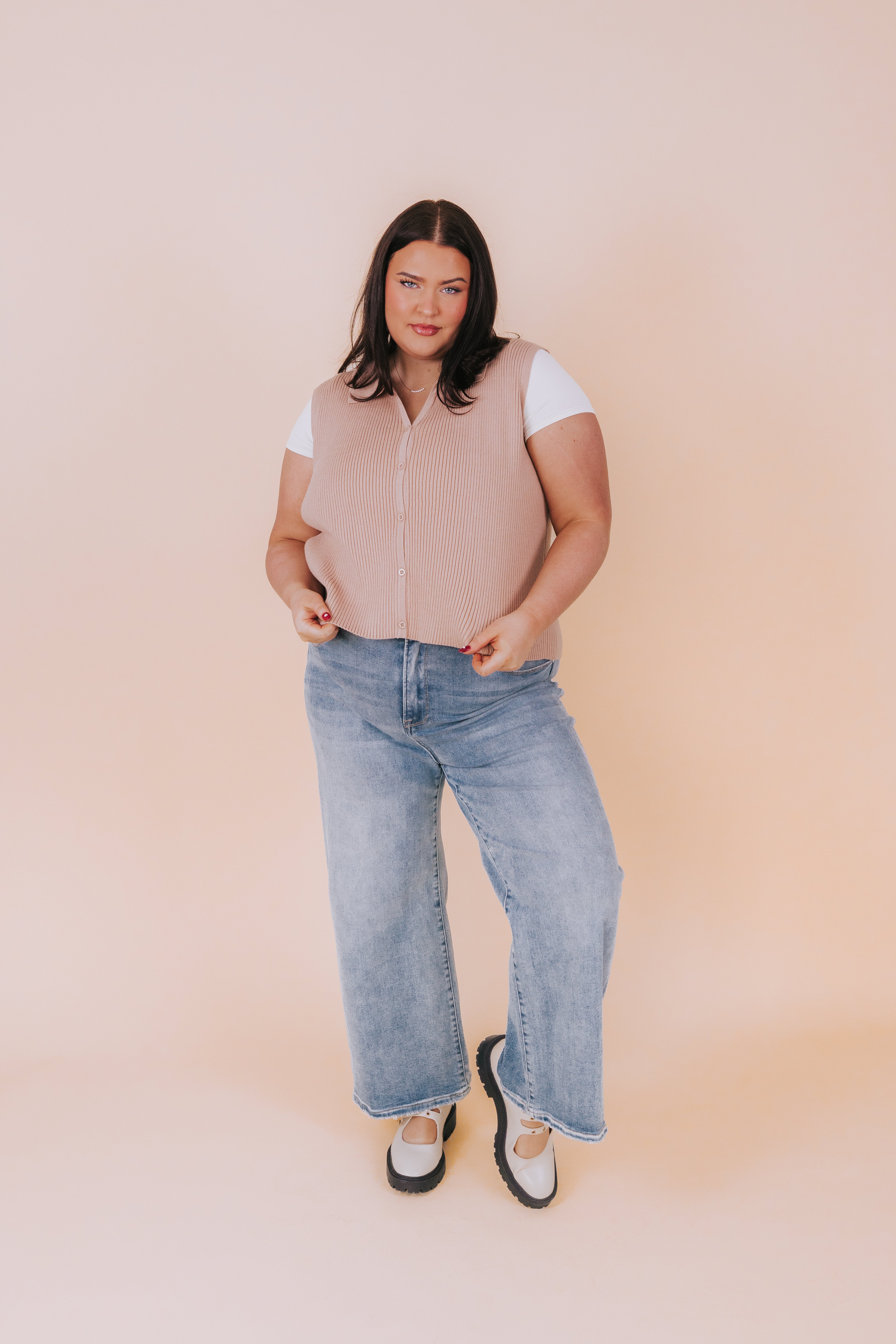 PLUS SIZE - Out And About Top