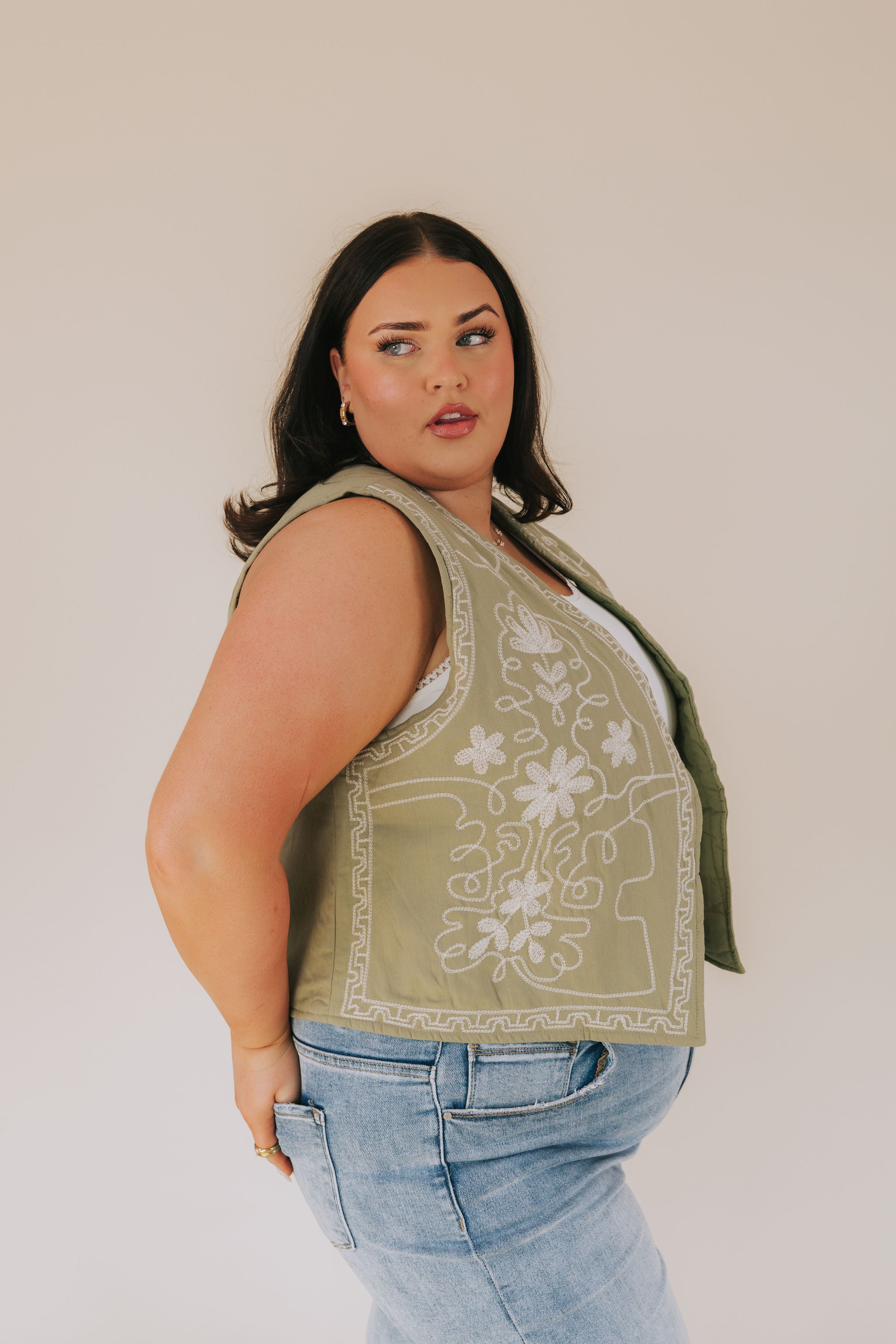 PLUS SIZE - Slow It Down Vest