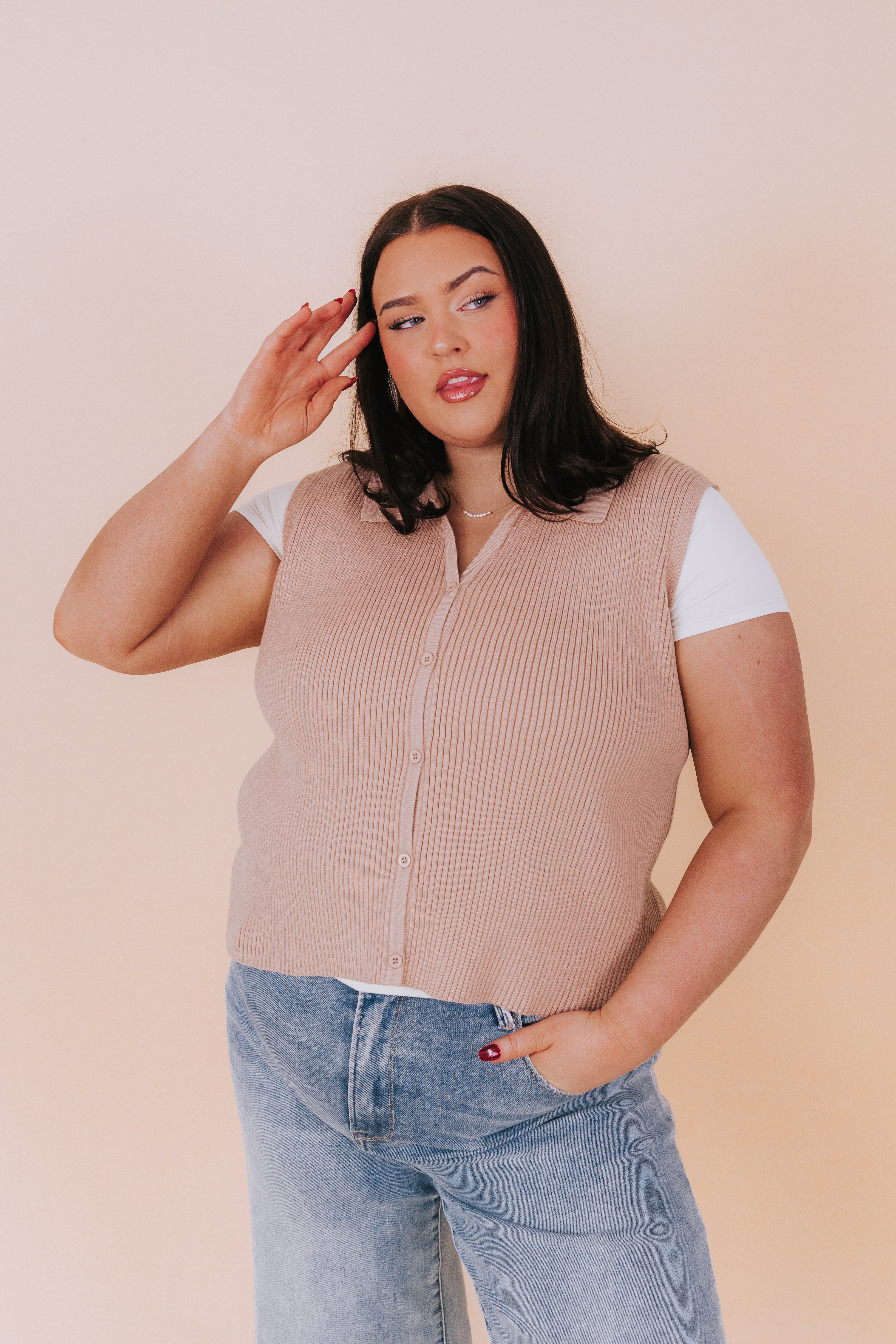 PLUS SIZE - Out And About Top