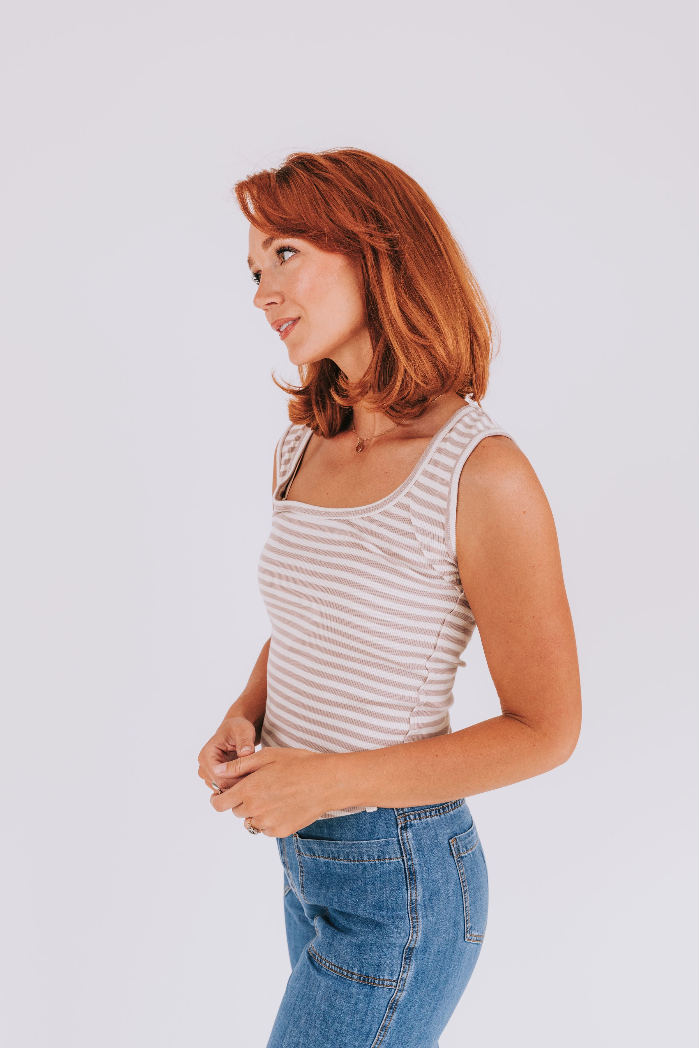 FREE PEOPLE - Hummingbird Stripe Top