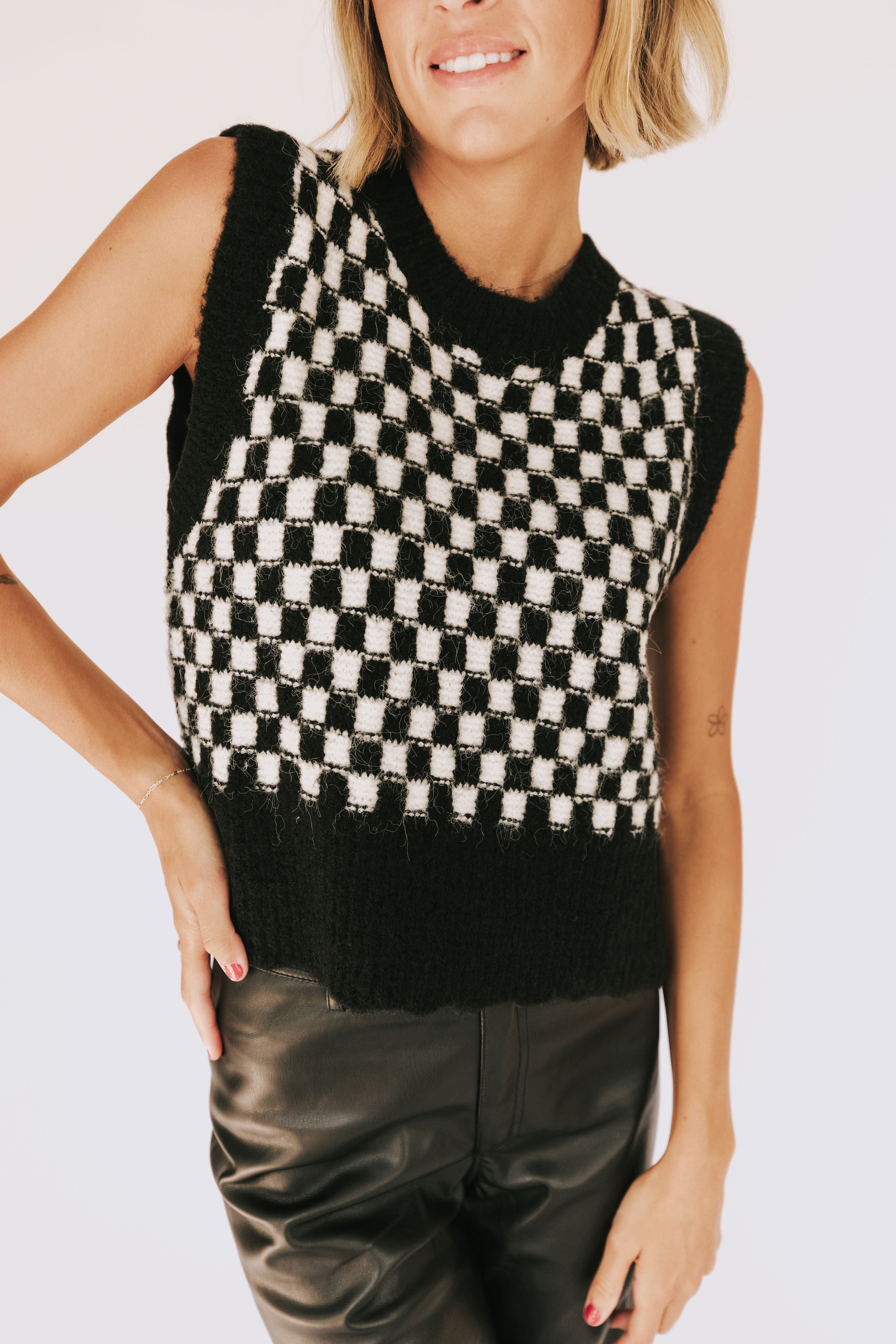 Roll The Dice Sweater Vest