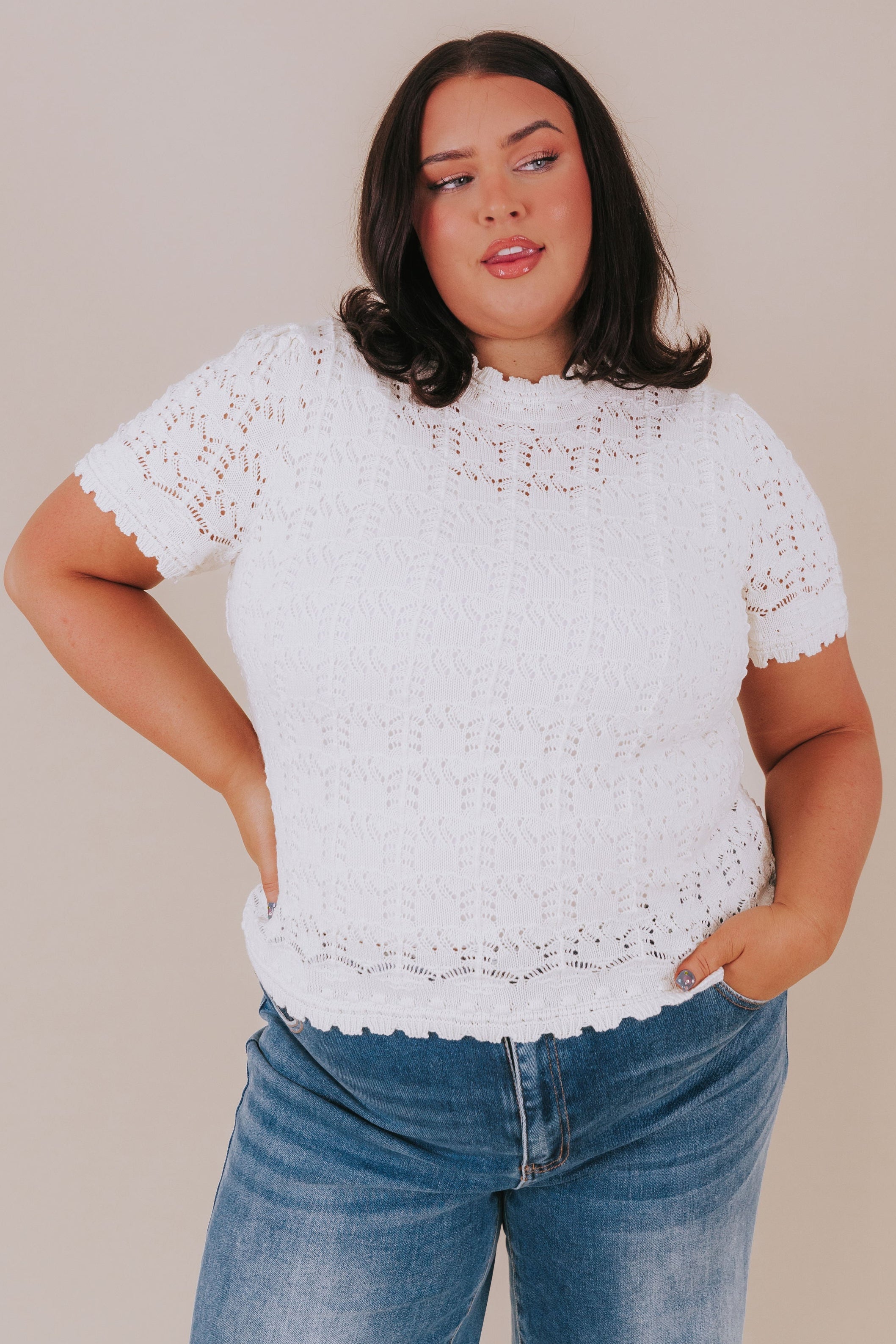 PLUS SIZE - Dance With Me Top