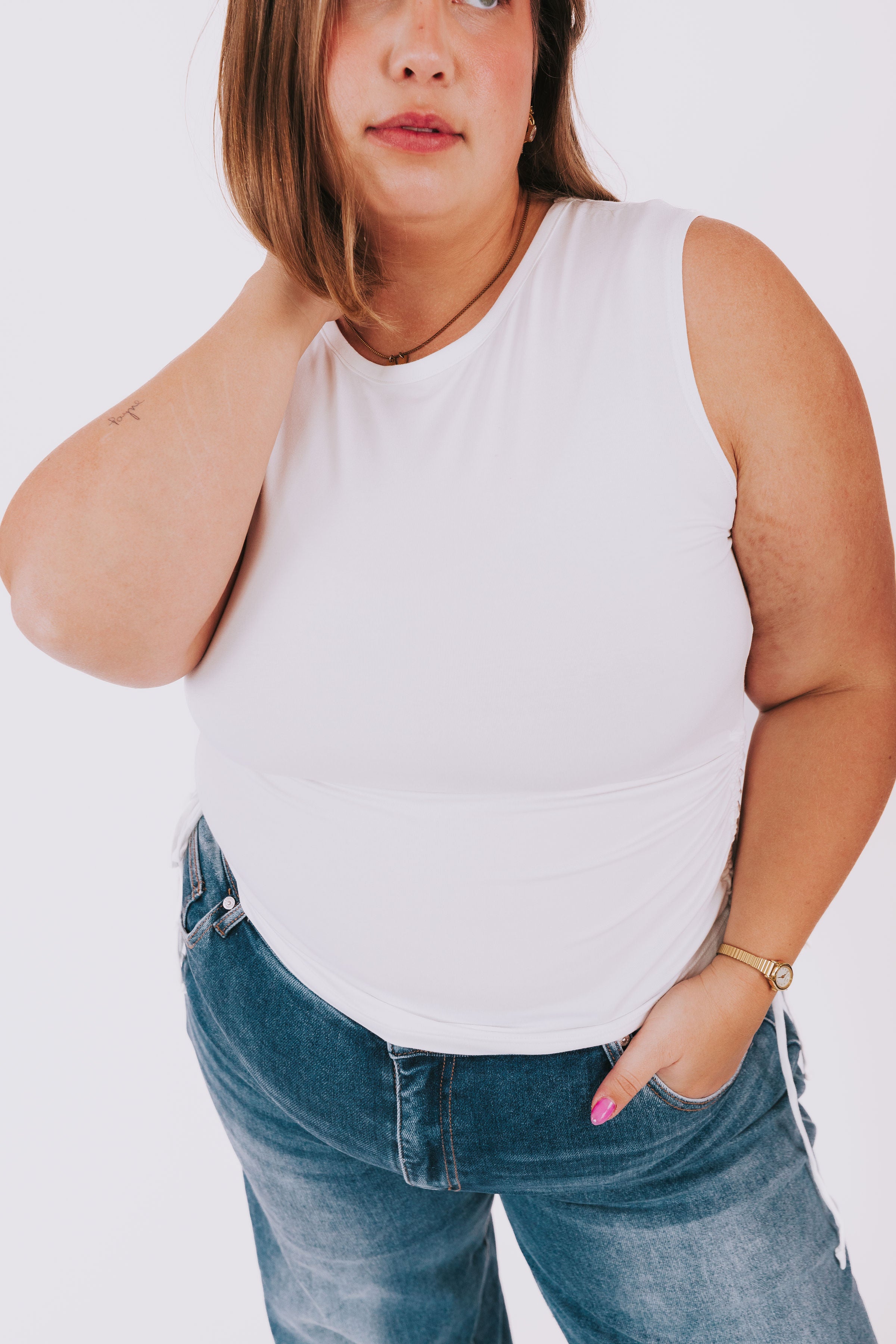 PLUS SIZE - Mind Over Matter Top