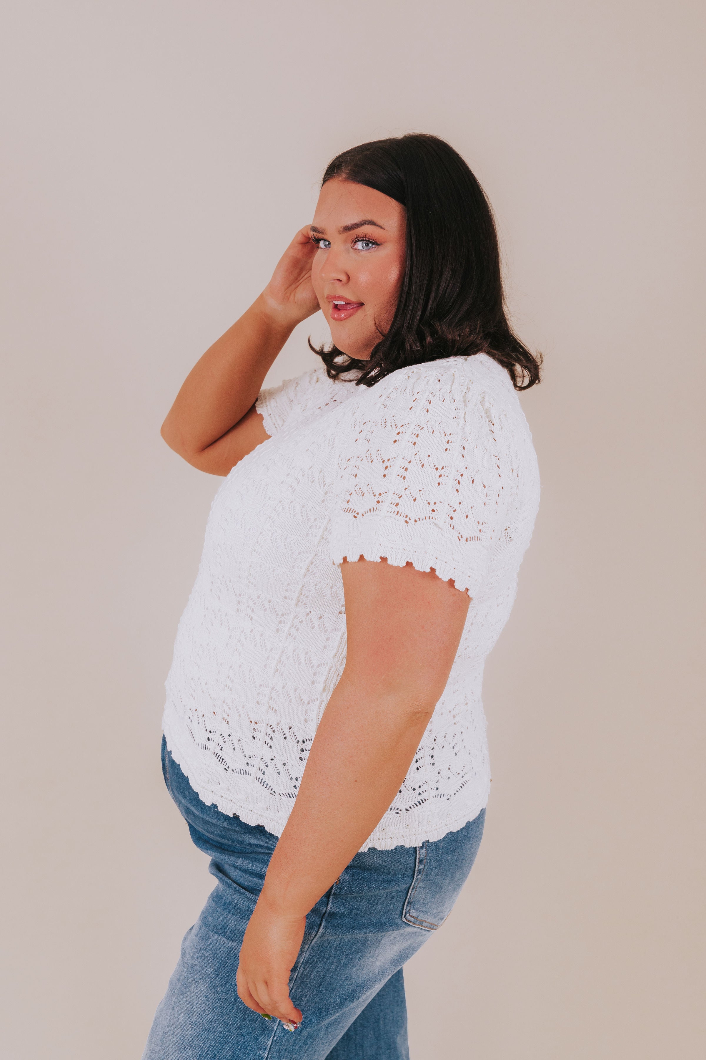 PLUS SIZE - Dance With Me Top