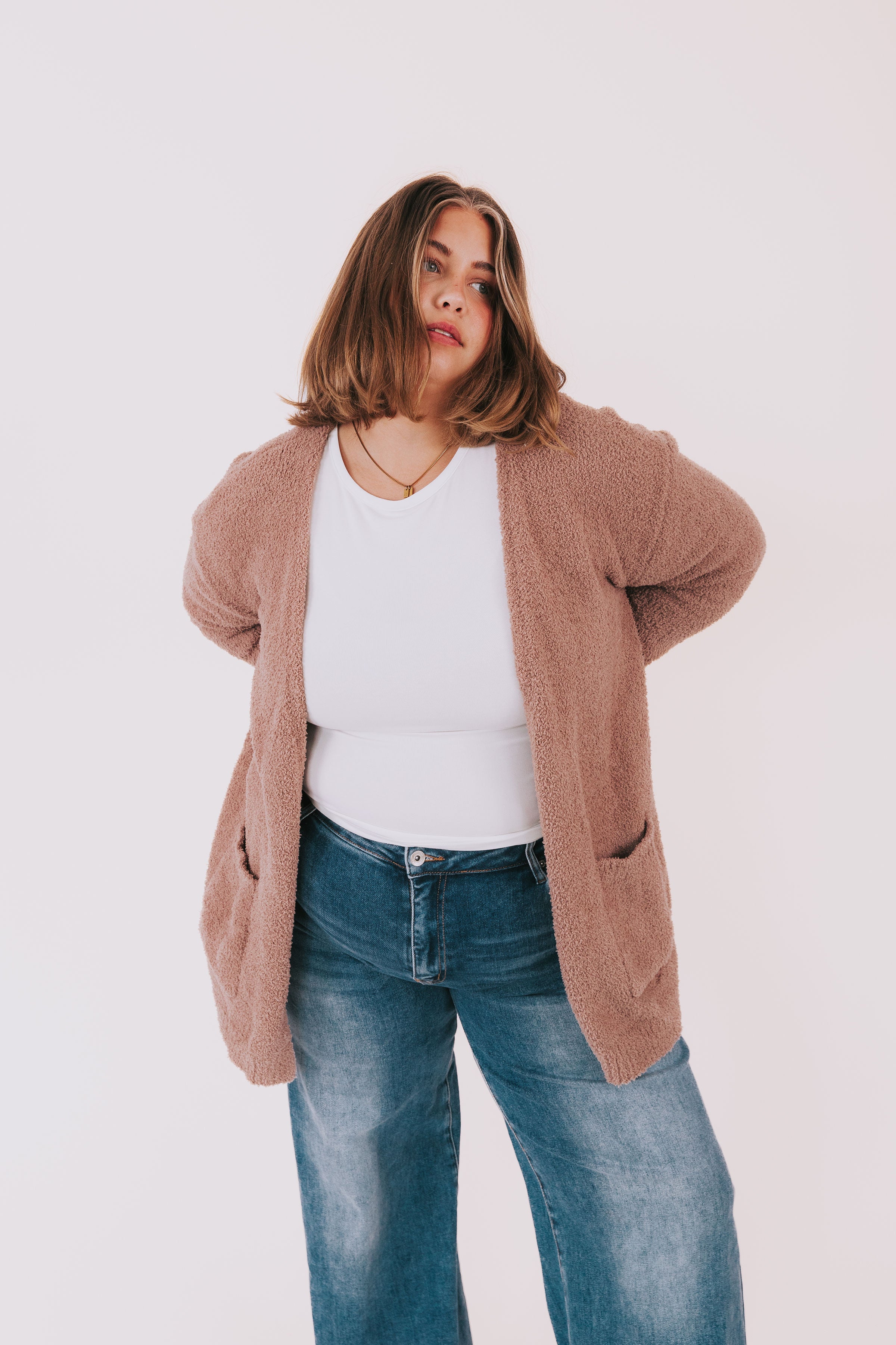 PLUS SIZE - I Always Will Cardigan