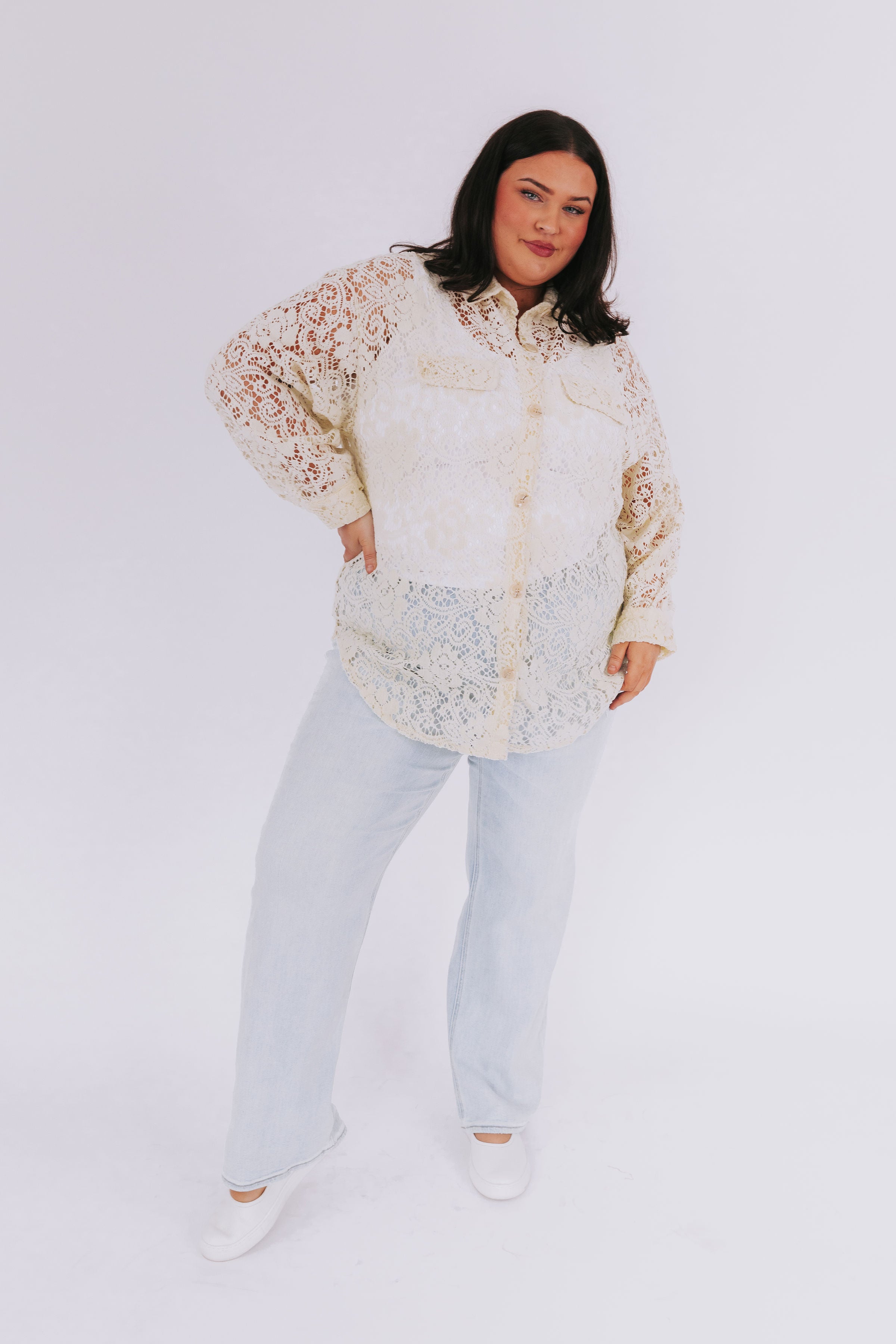 PLUS SIZE - Under The Radar Top