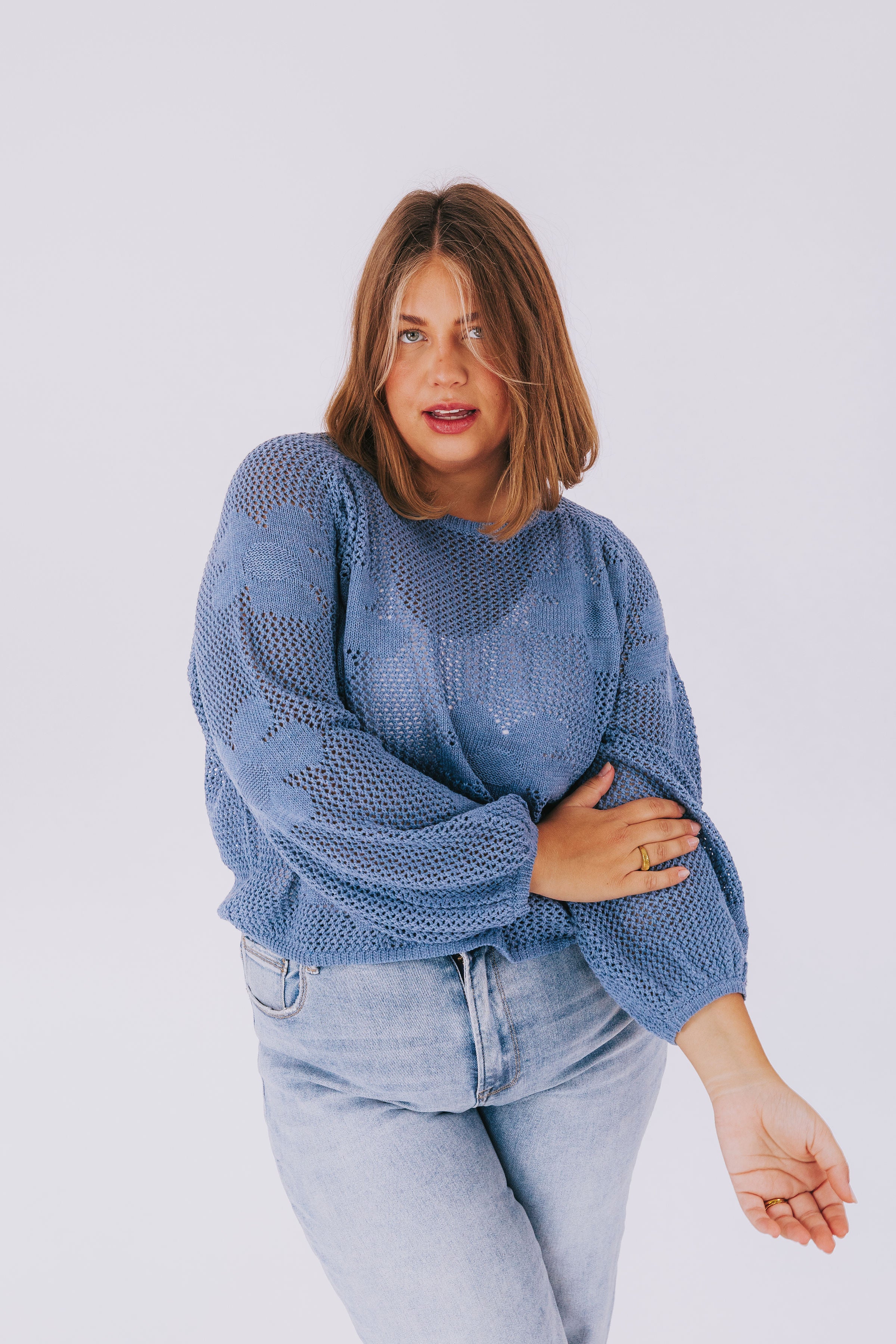 PLUS SIZE - Summer Daze Sweater