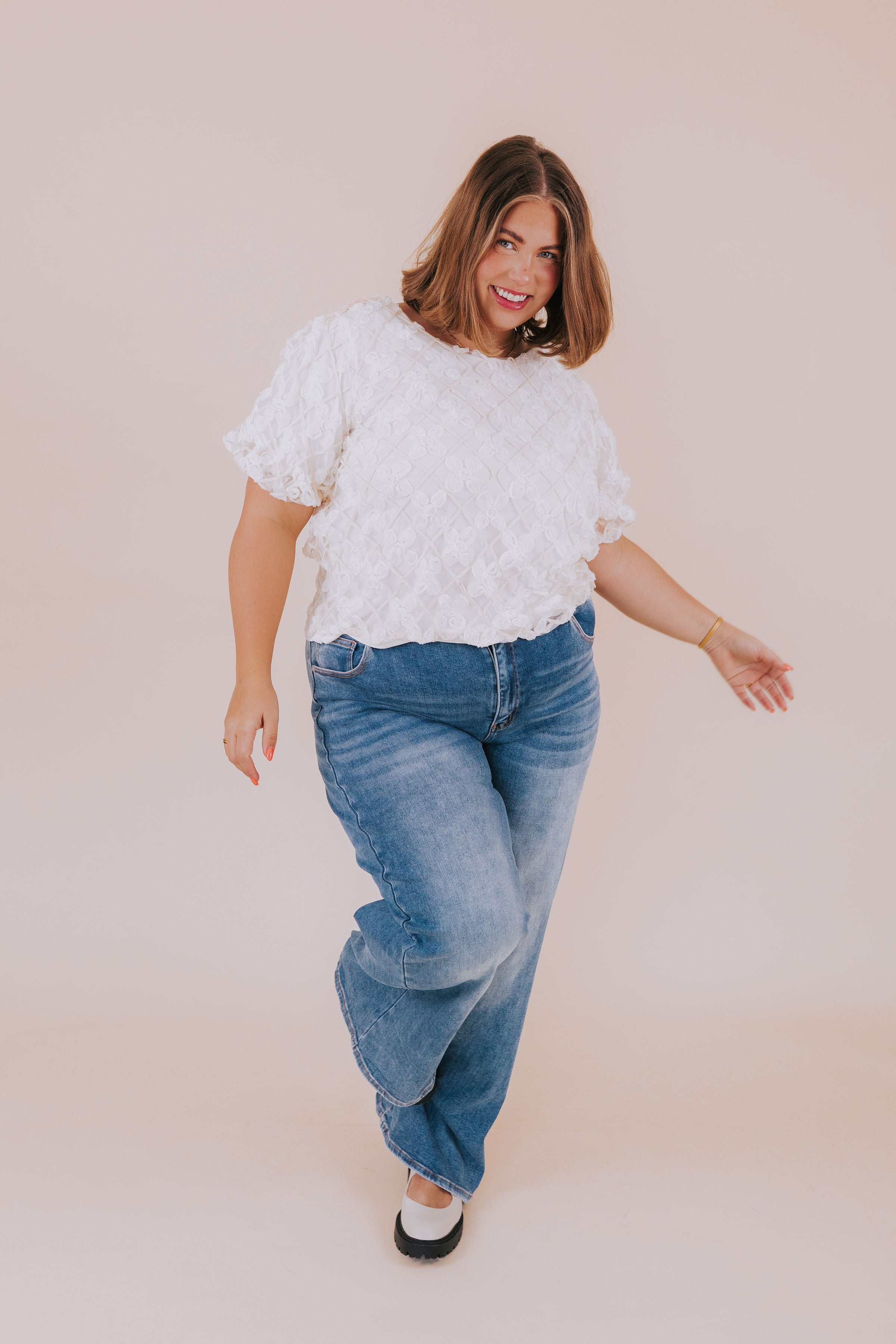 PLUS SIZE - Heaven Sent Top