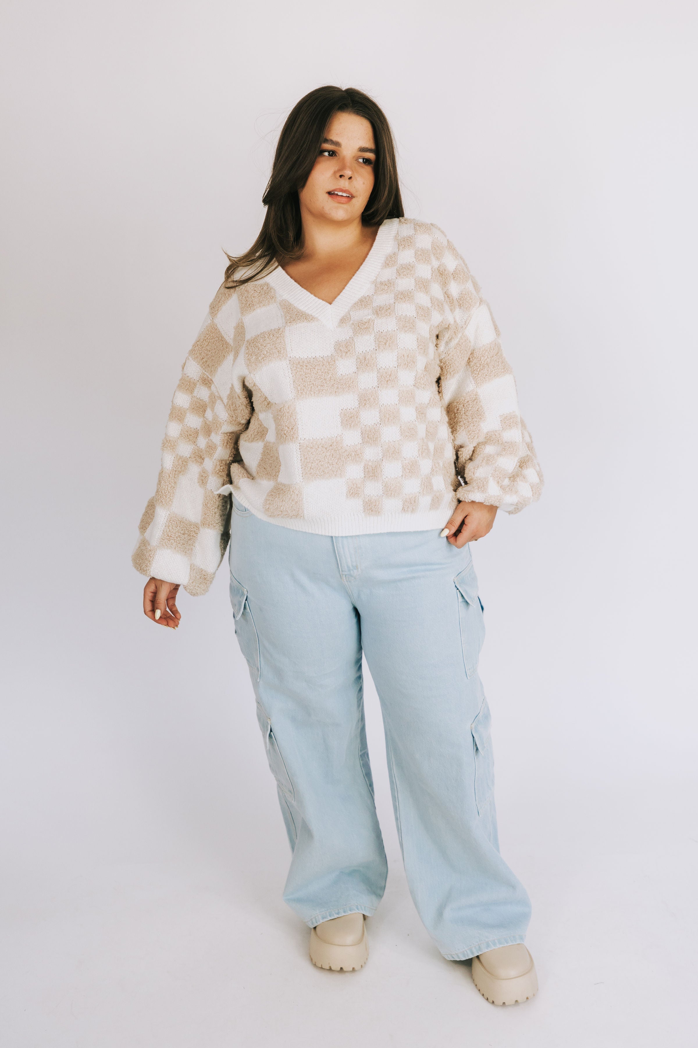 PLUS SIZE - Say It Loud Cargo Jeans - 2 Colors!