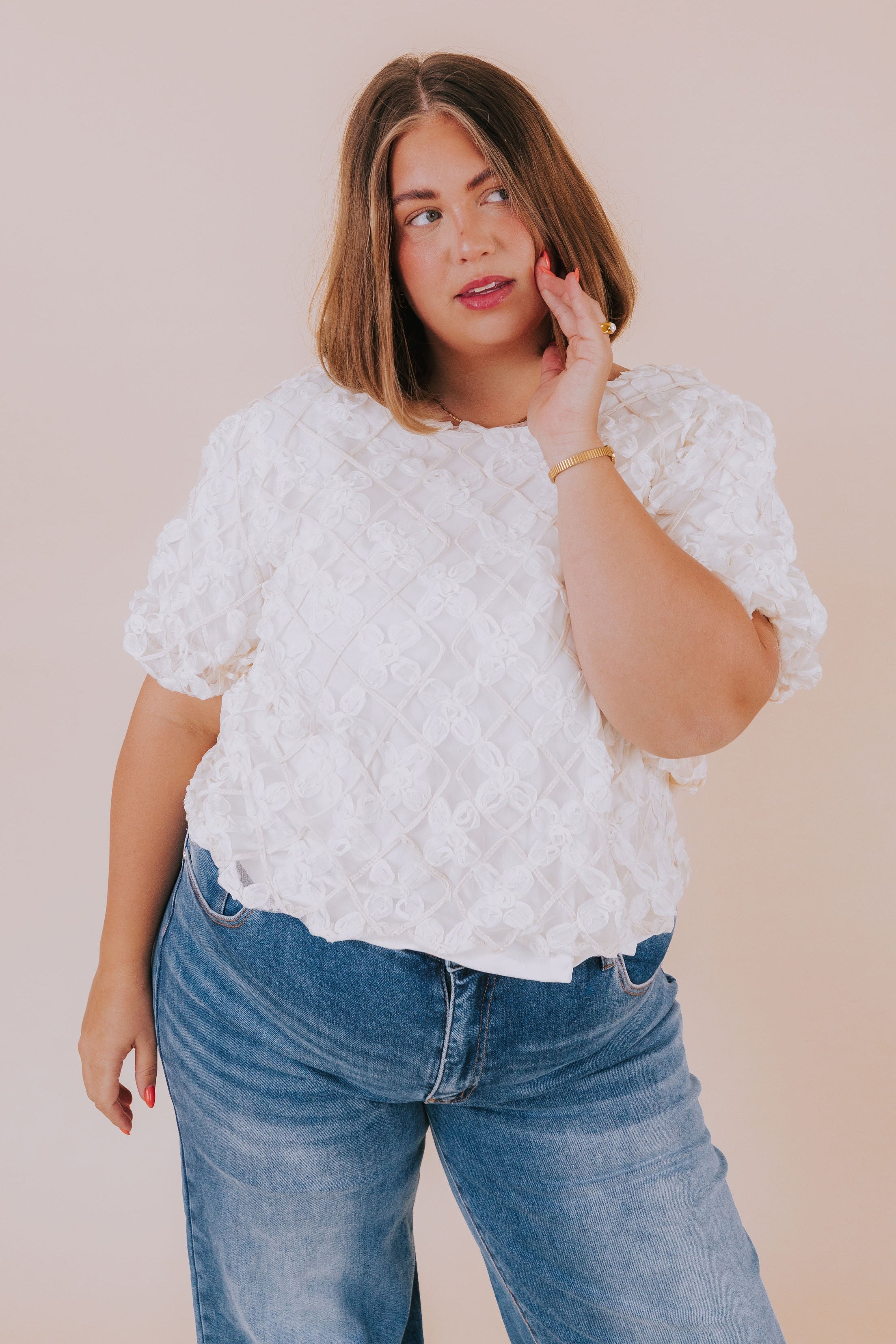 PLUS SIZE - Heaven Sent Top