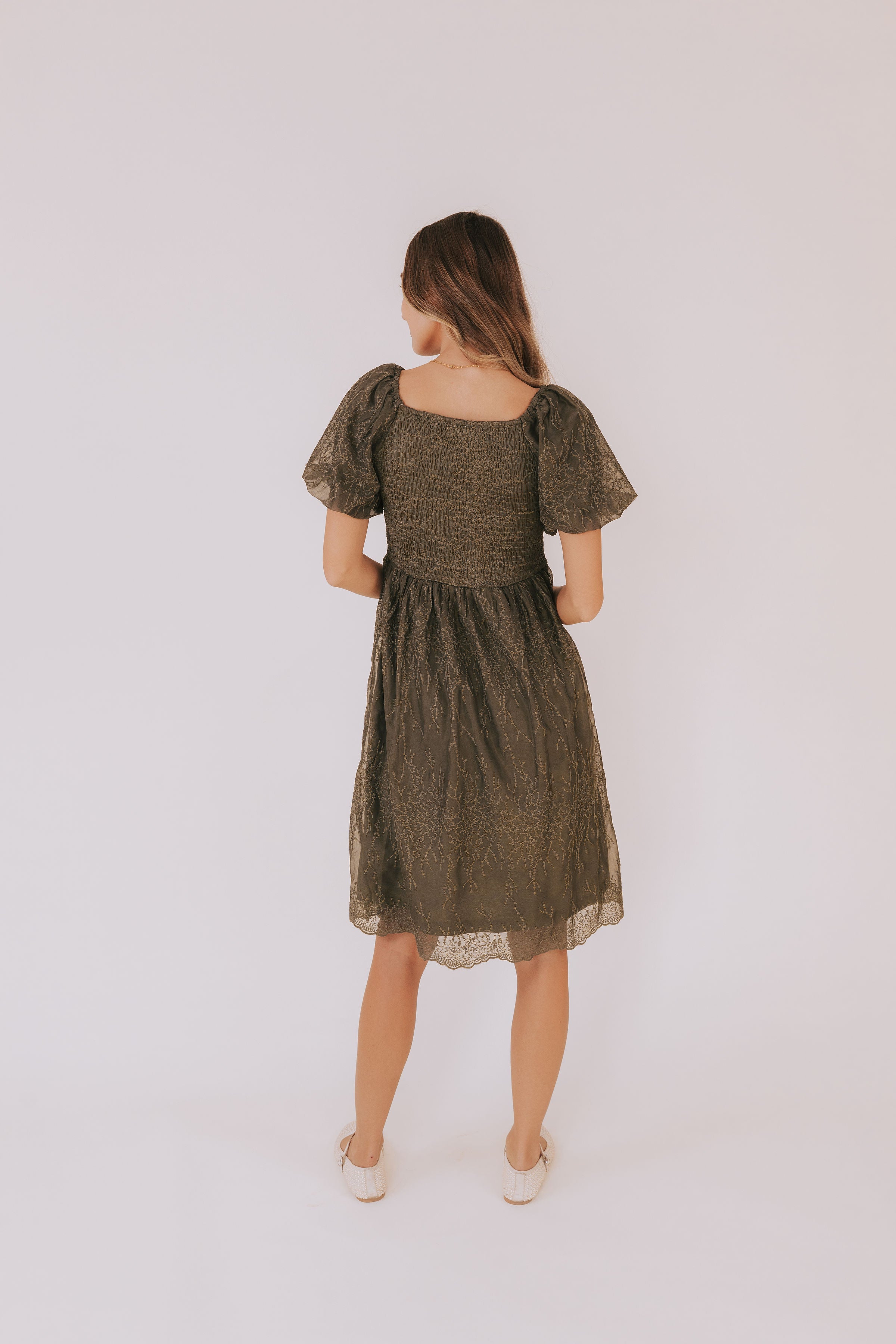 Extend An Olive Branch Dress