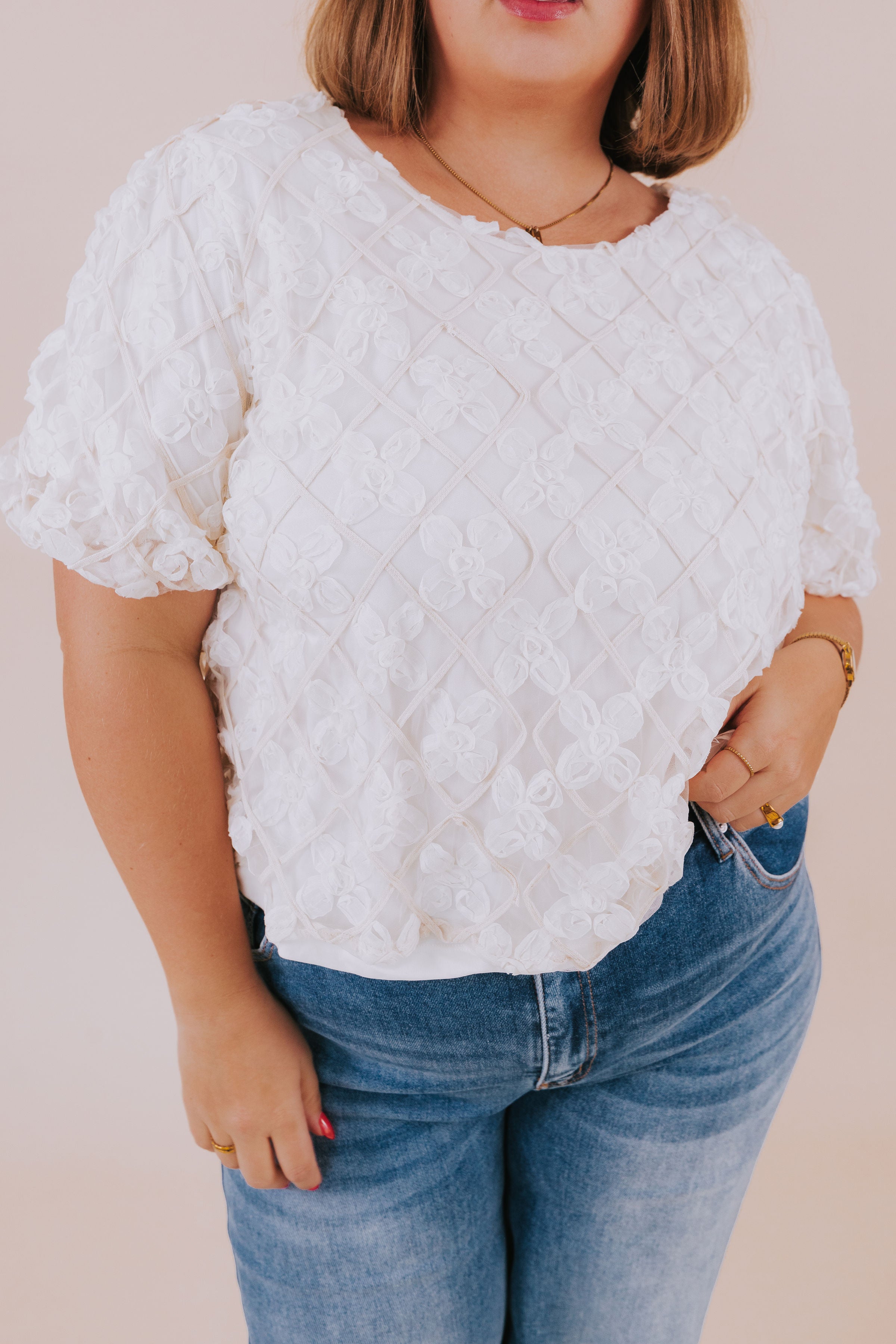 PLUS SIZE - Heaven Sent Top