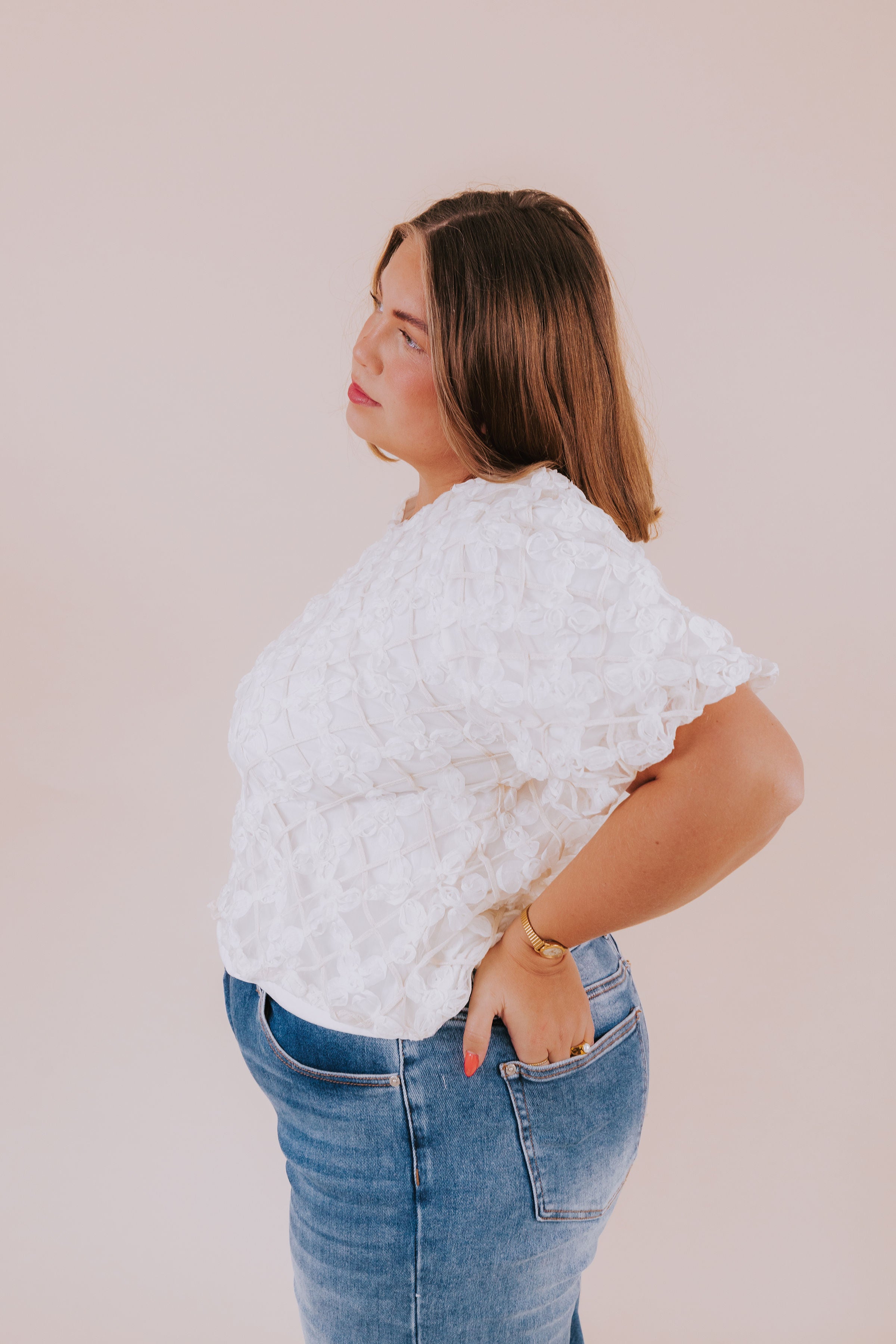 PLUS SIZE - Heaven Sent Top