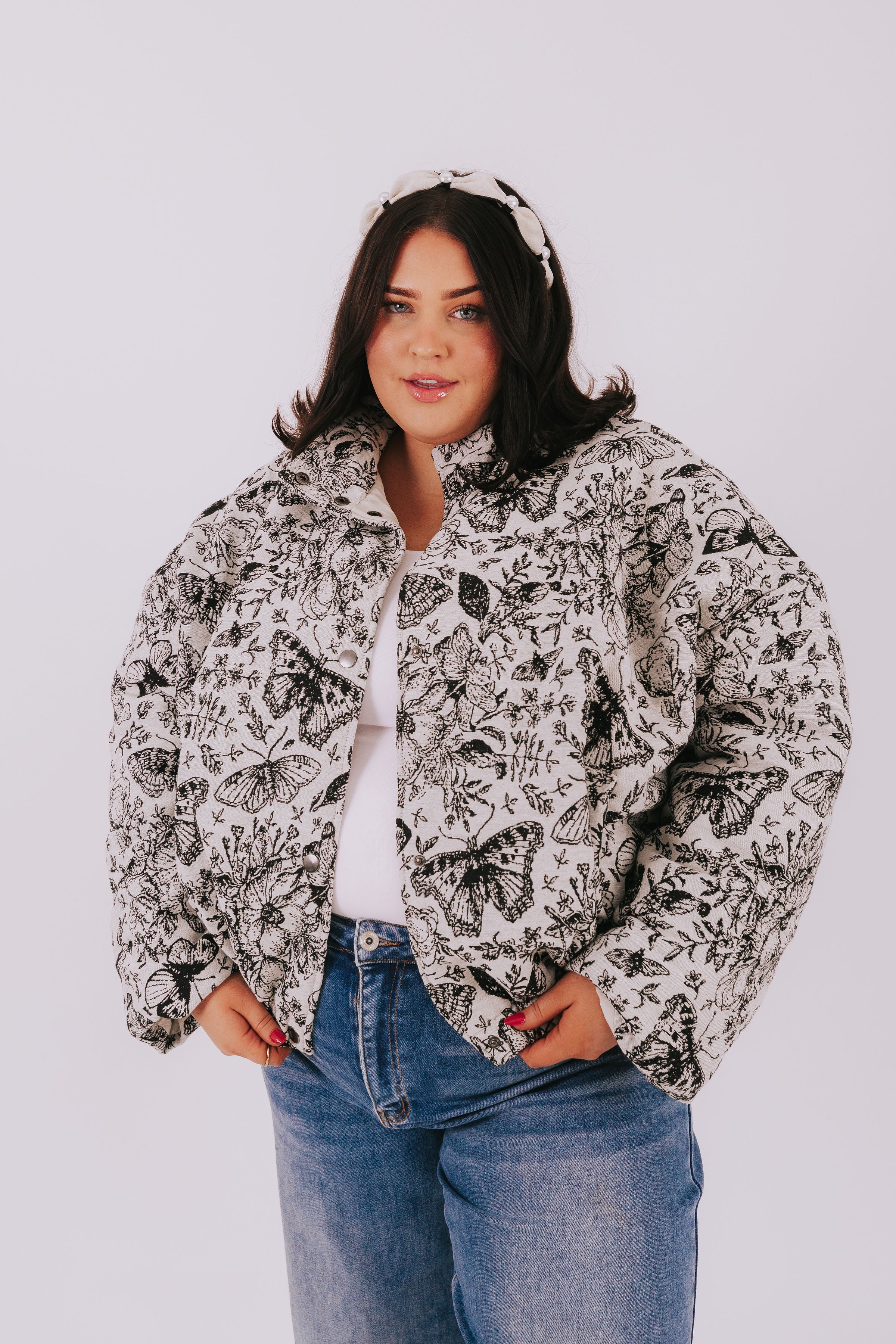 PLUS SIZE - Butterfly Wonder Jacket