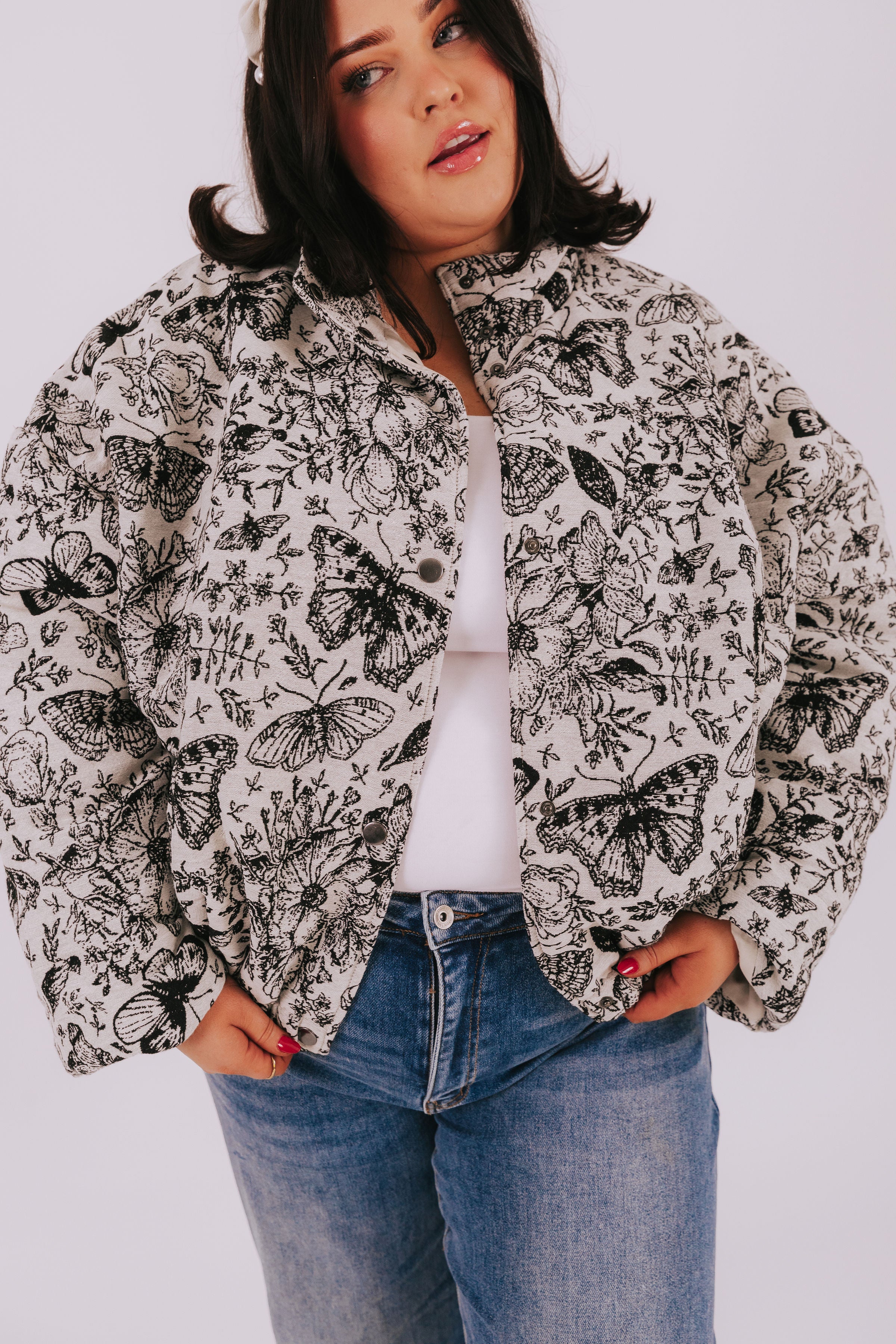 PLUS SIZE - Butterfly Wonder Jacket