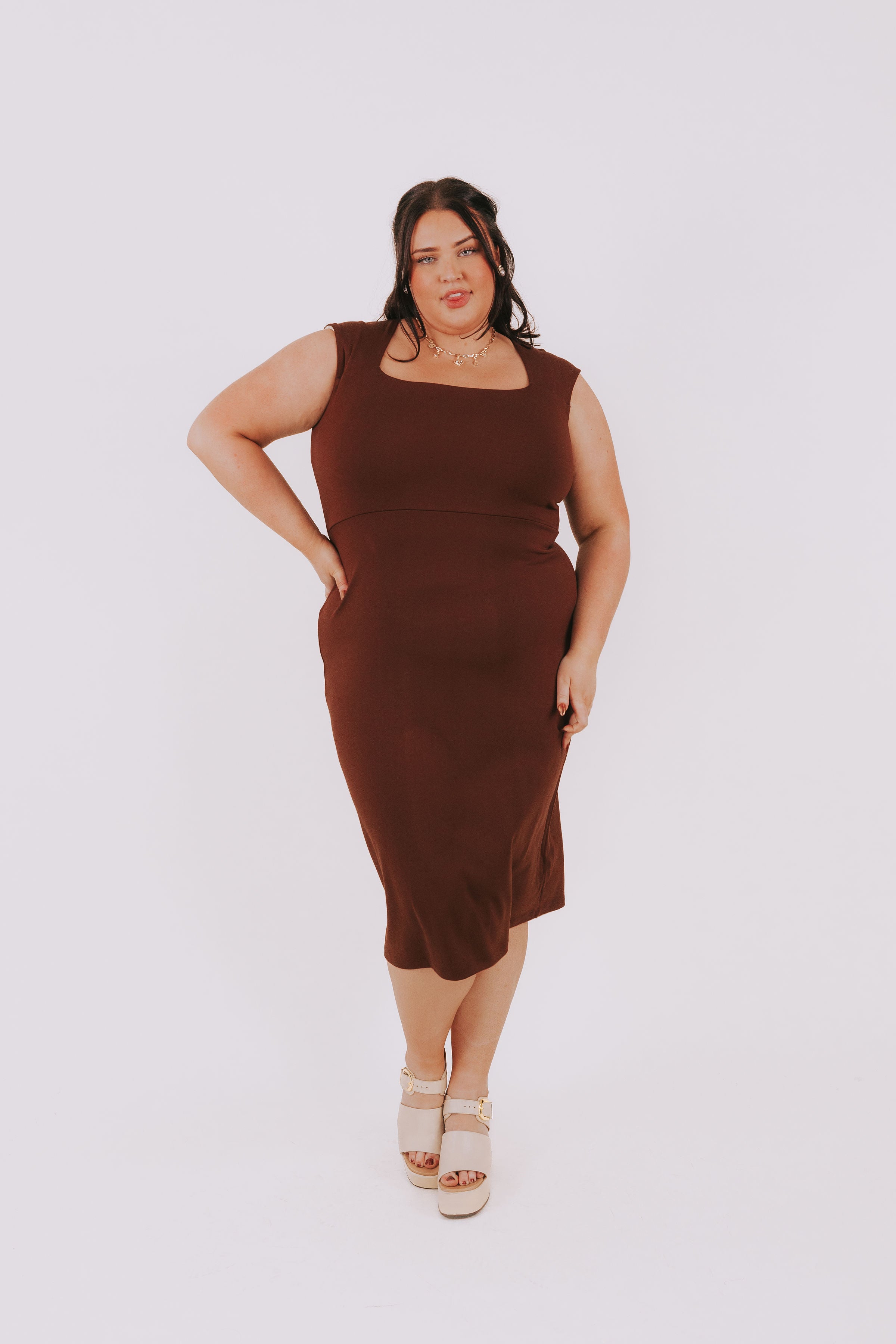 PLUS SIZE - Always Believe Dress