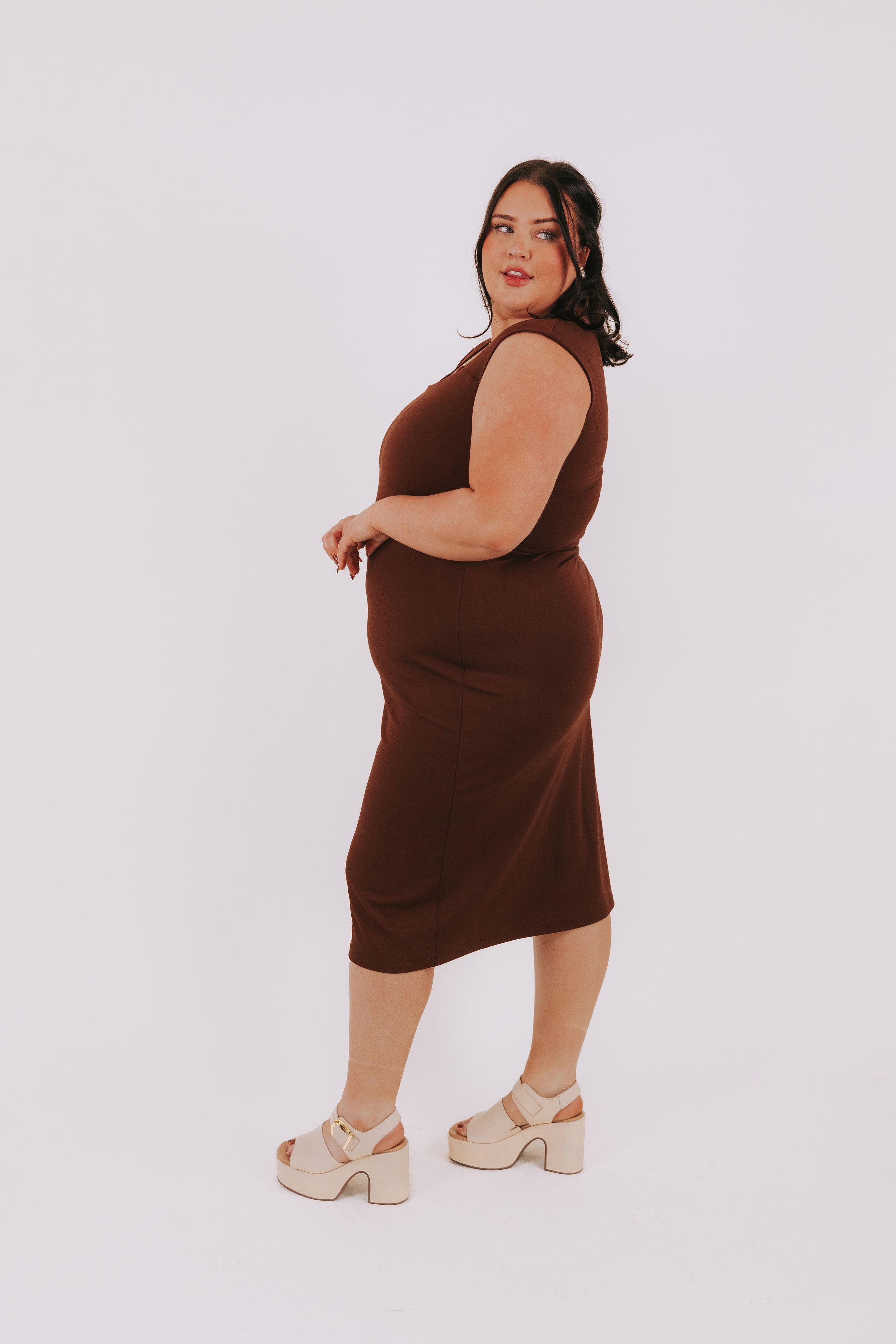 PLUS SIZE - Always Believe Dress