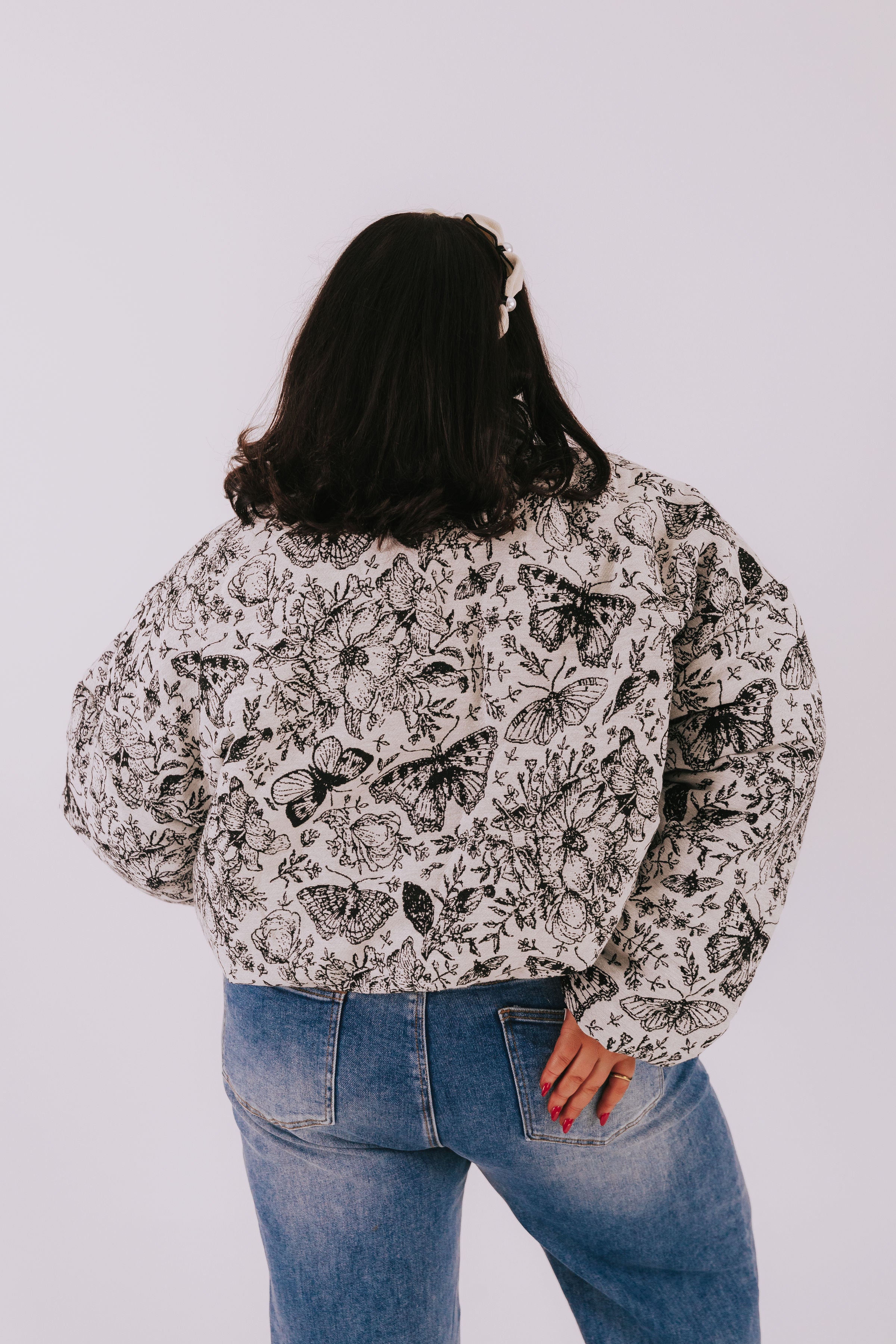 PLUS SIZE - Butterfly Wonder Jacket