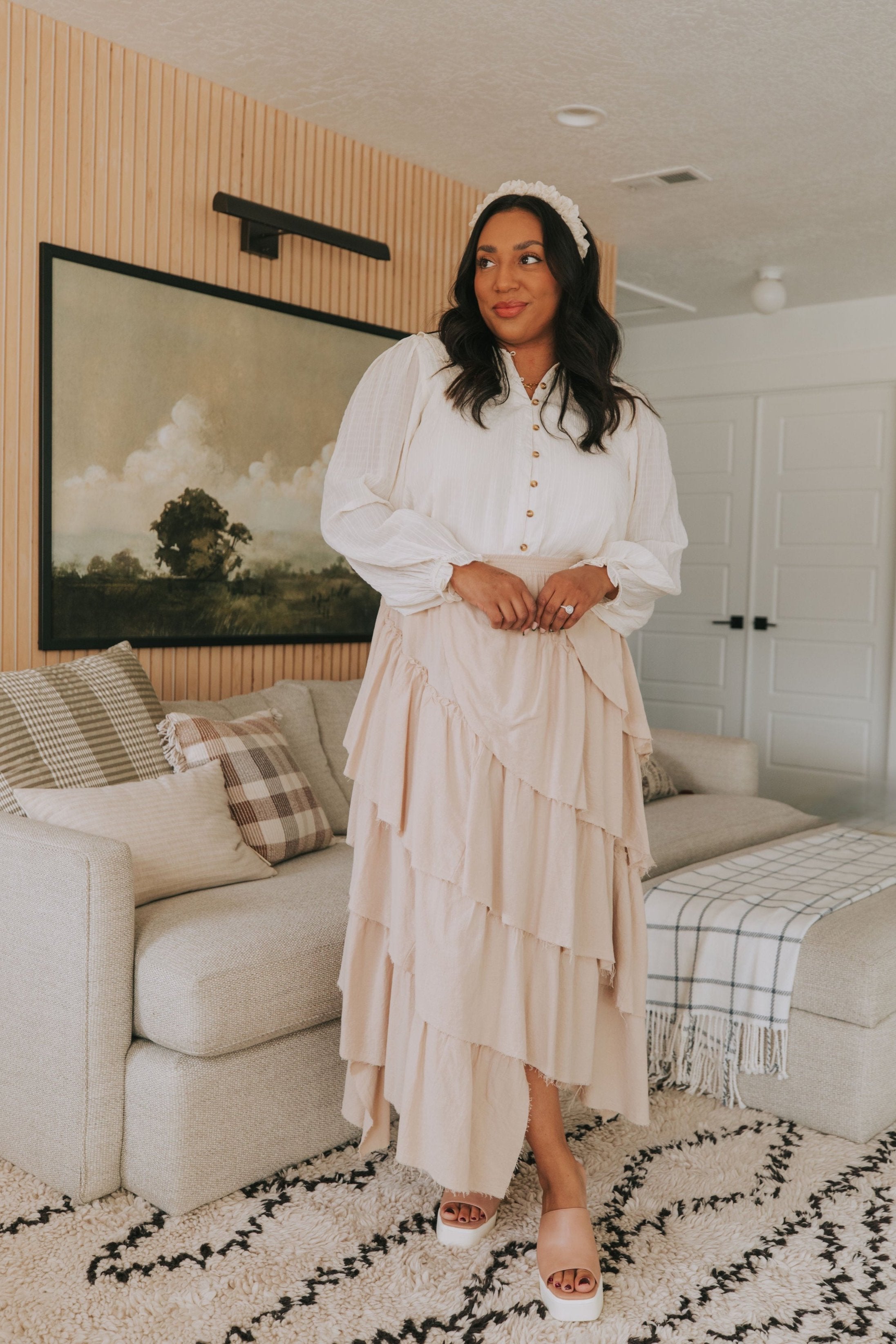 PLUS SIZE - Whimsical Voyage Skirt