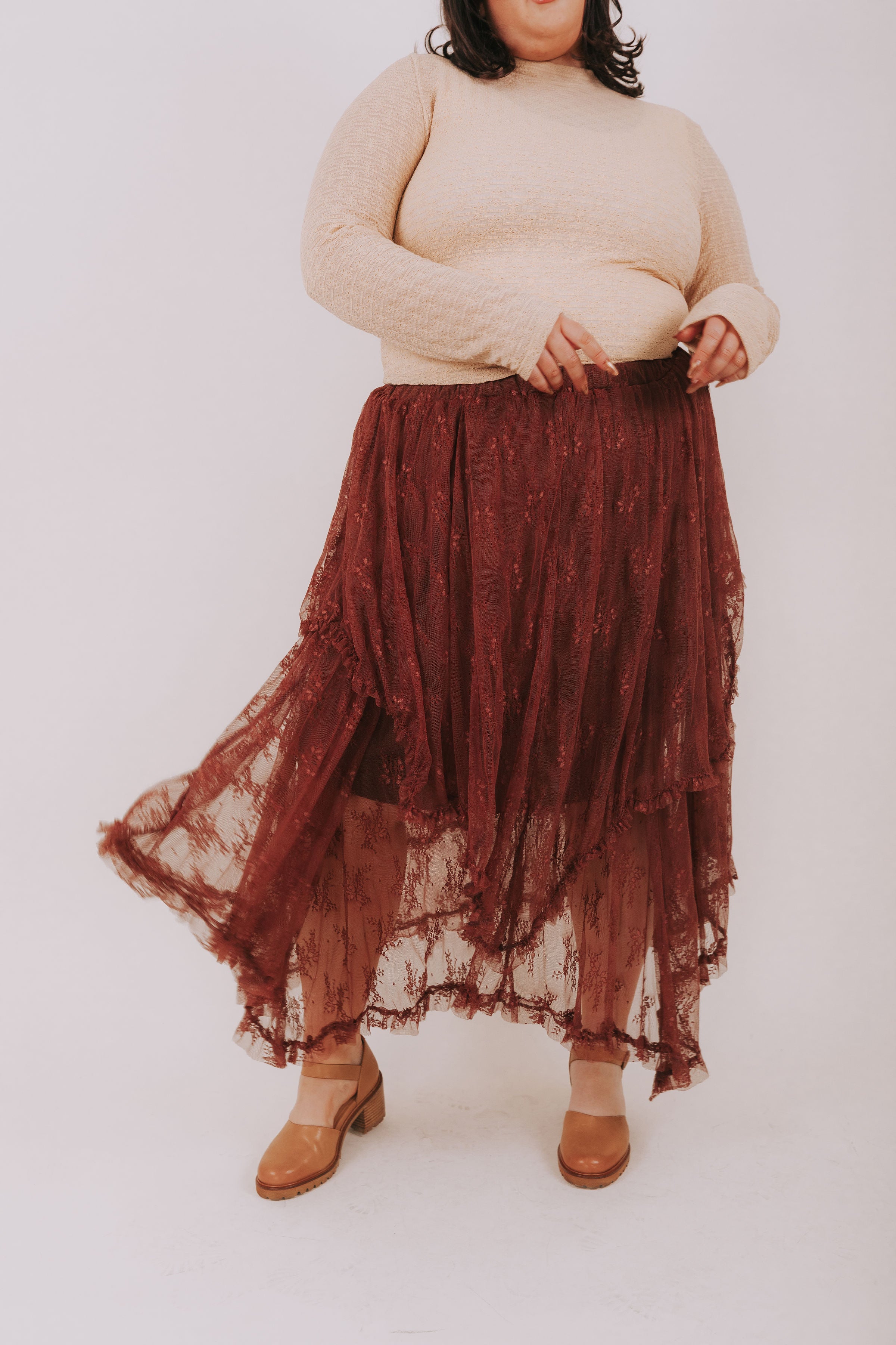 PLUS SIZE - Almost Lover Skirt