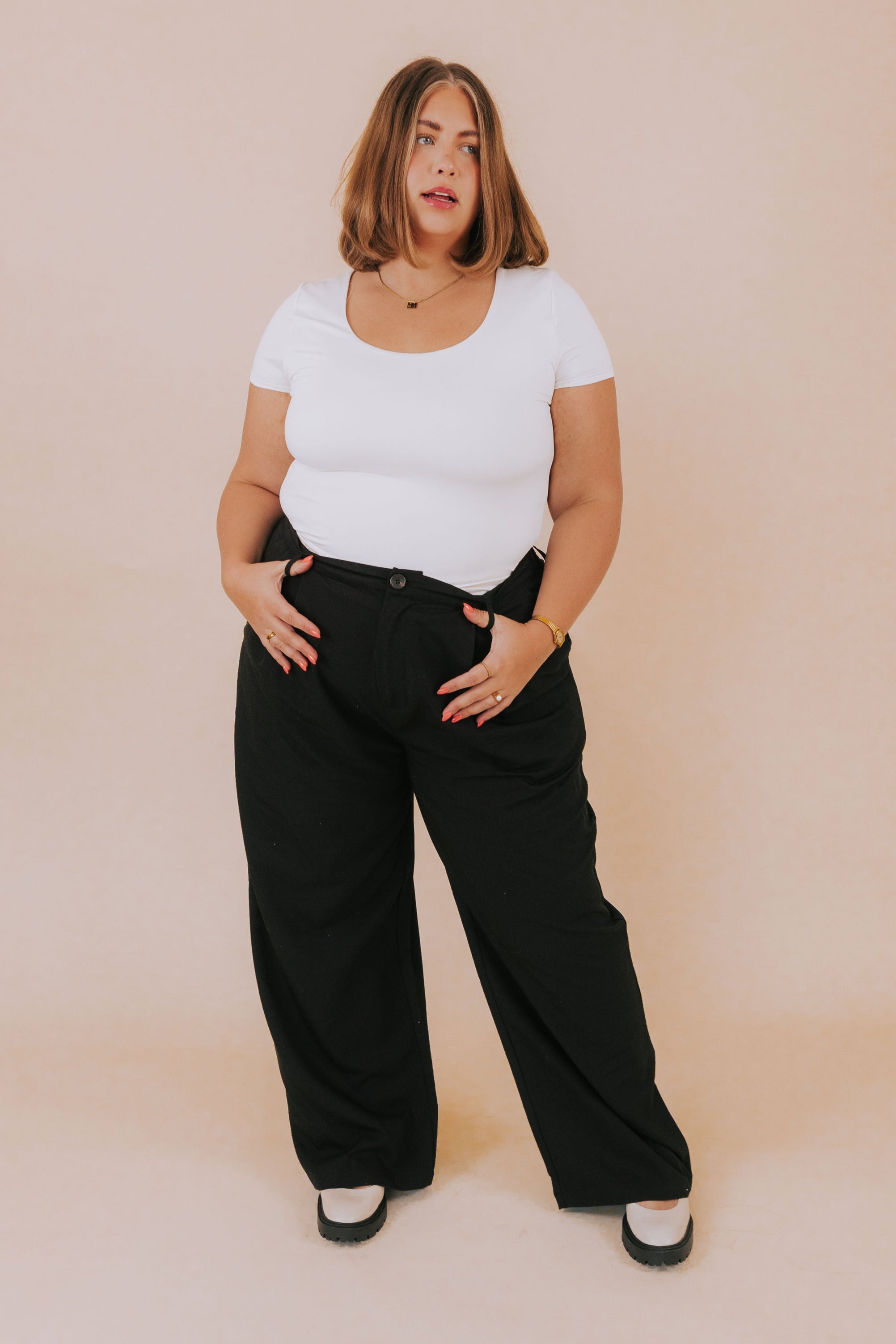 PLUS SIZE - Wait For It Trousers